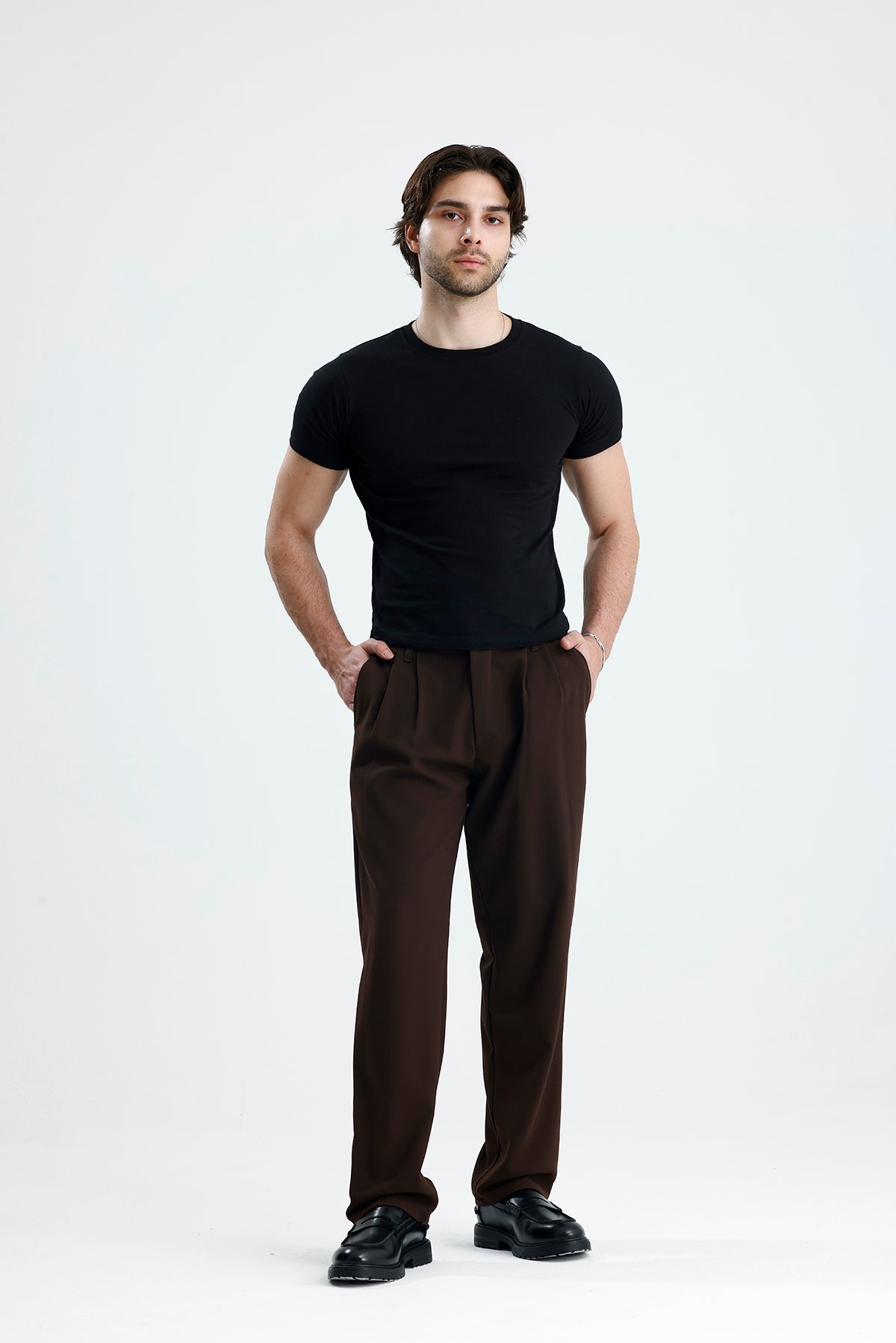 NEXT Story Relaxed Fit Pileli Kumaş Pantolon