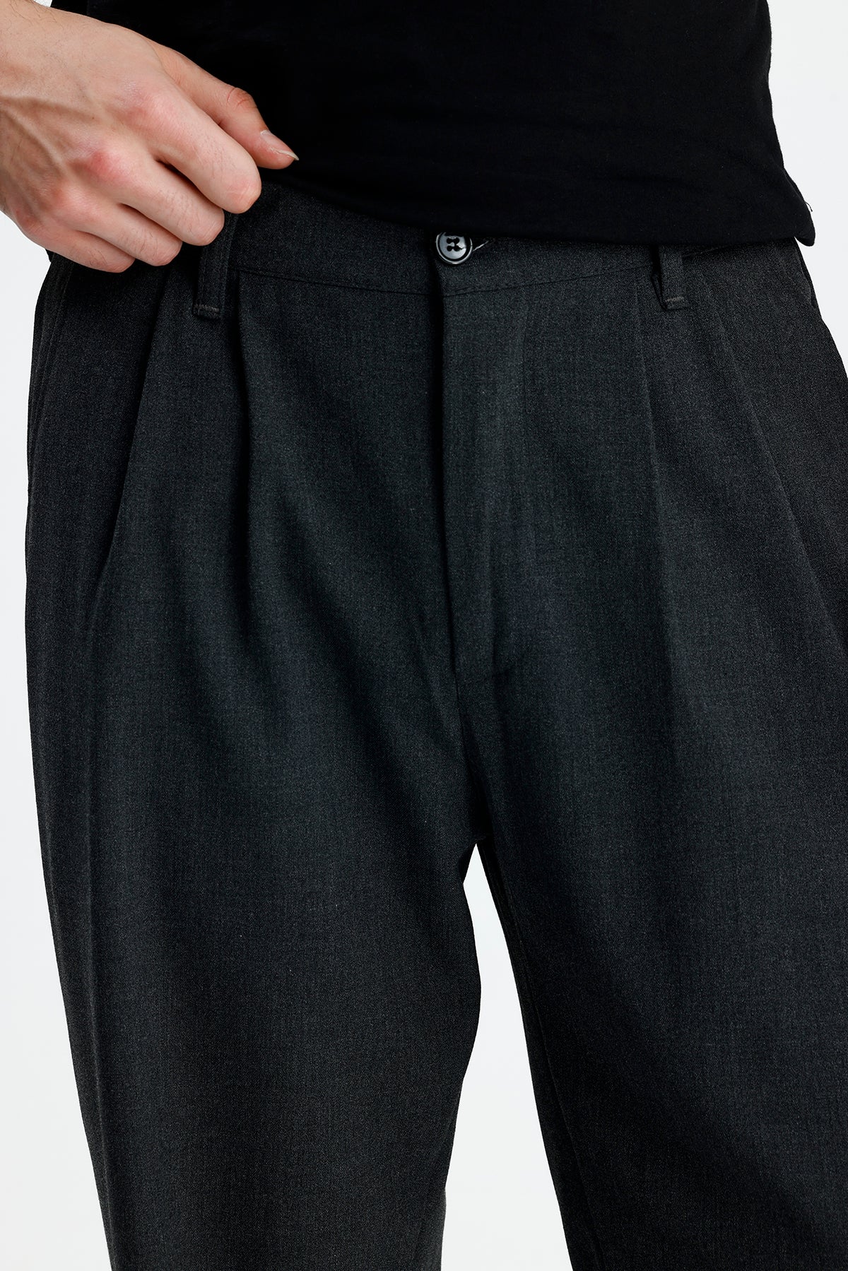 NEXT Story Relaxed Fit Pileli Kumaş Pantolon