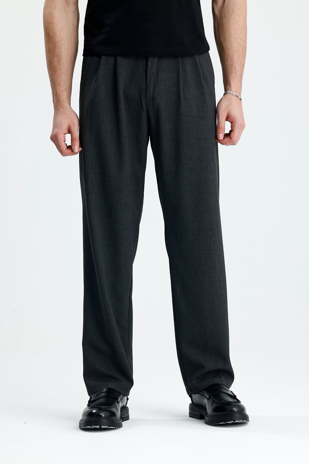 NEXT Story Relaxed Fit Pileli Kumaş Pantolon