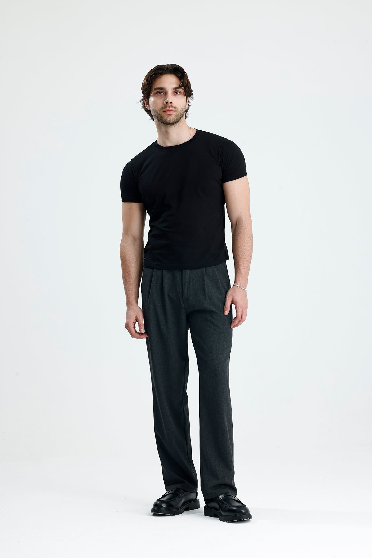 NEXT Story Relaxed Fit Pileli Kumaş Pantolon