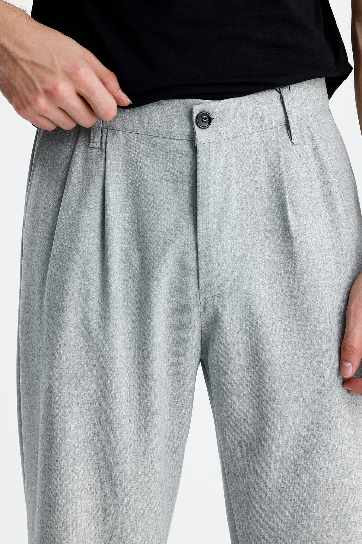 NEXT Story Relaxed Fit Pileli Kumaş Pantolon