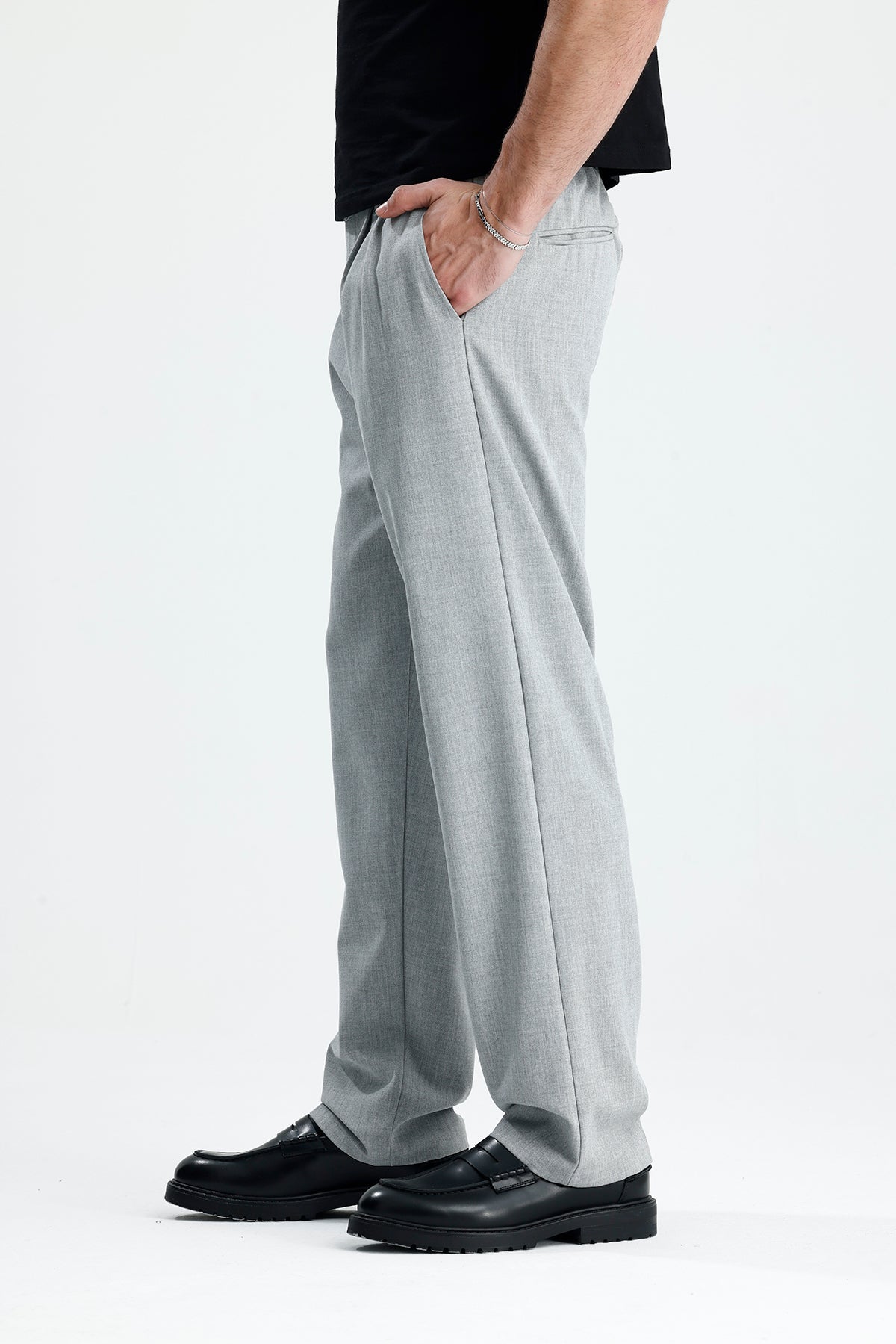 NEXT Story Relaxed Fit Pileli Kumaş Pantolon