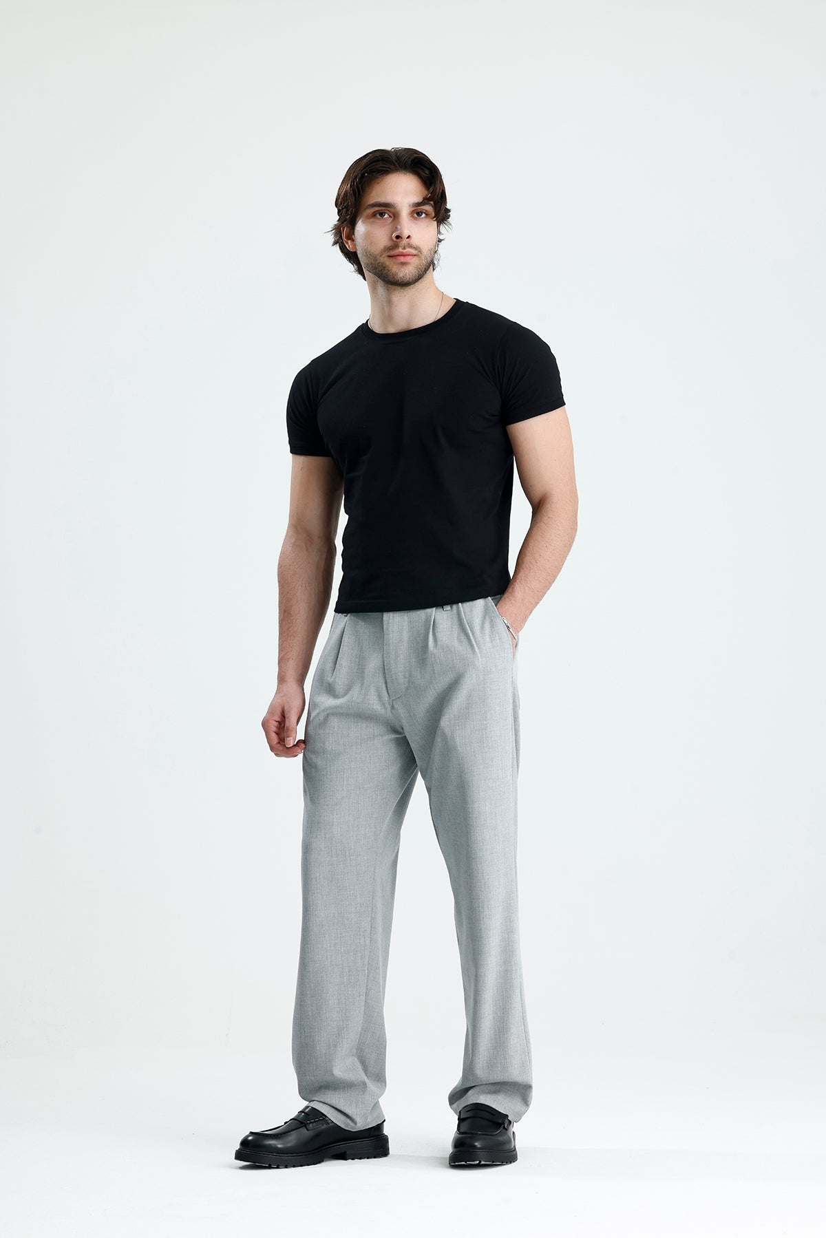 NEXT Story Relaxed Fit Pileli Kumaş Pantolon