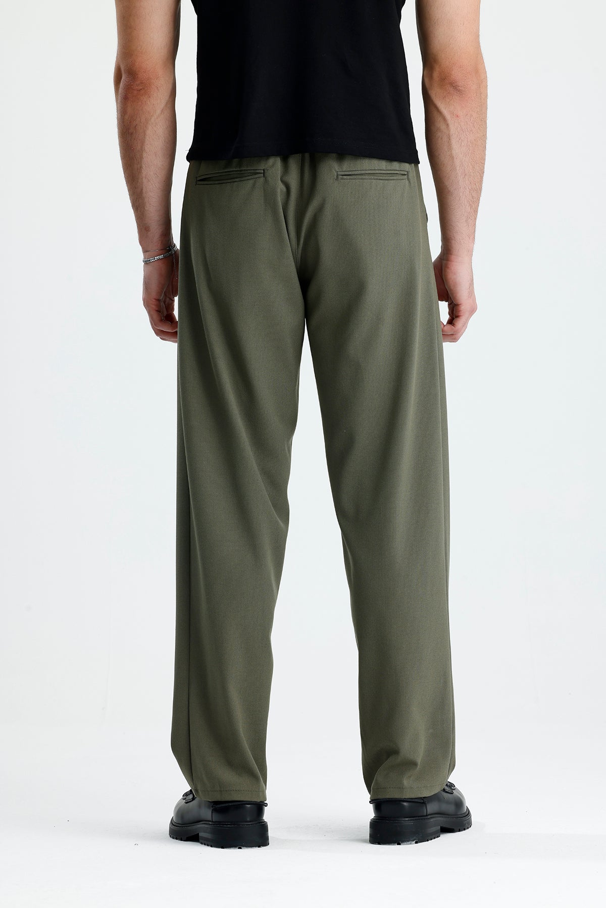 NEXT Story Relaxed Fit Pileli Kumaş Pantolon