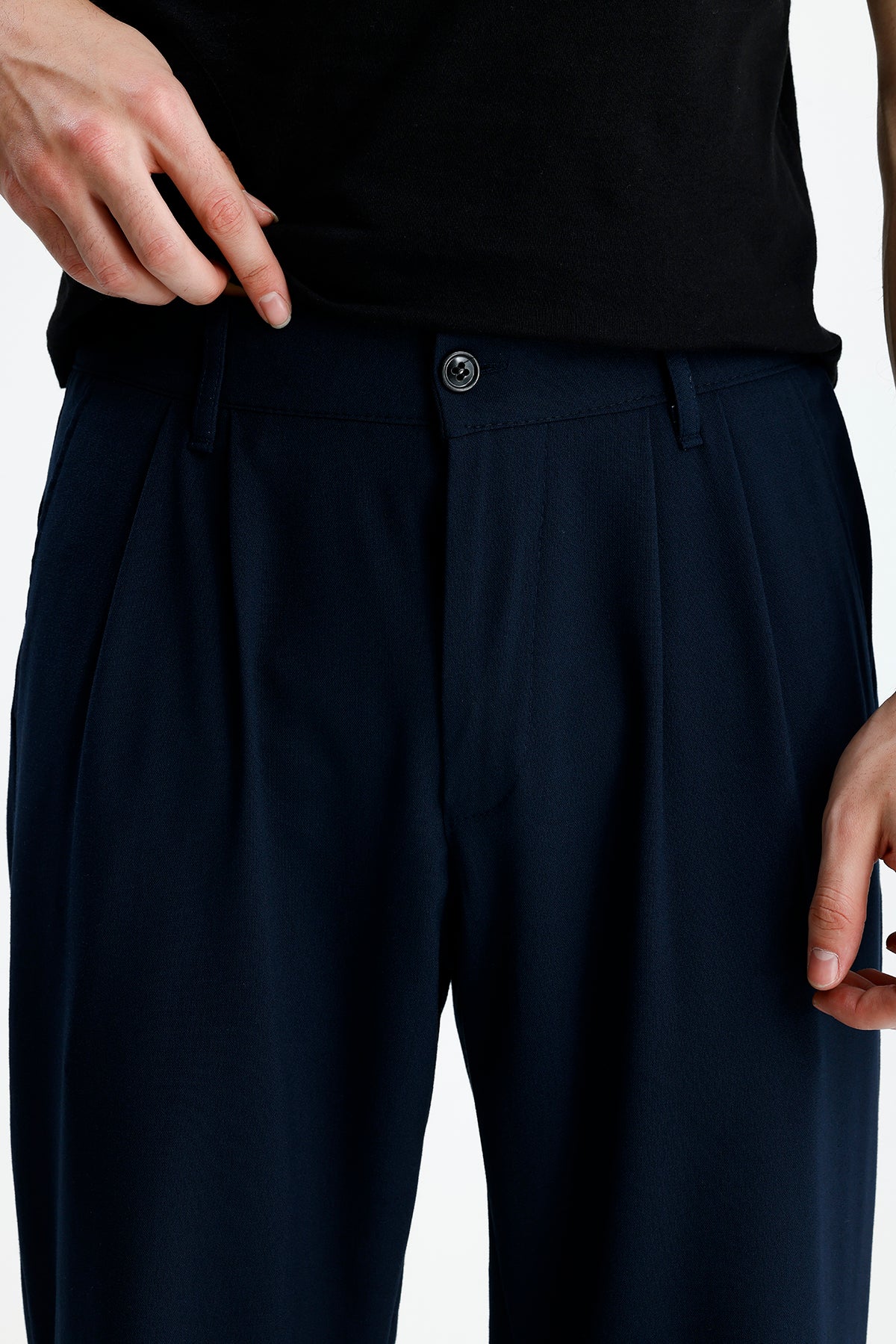 NEXT Story Relaxed Fit Pileli Kumaş Pantolon