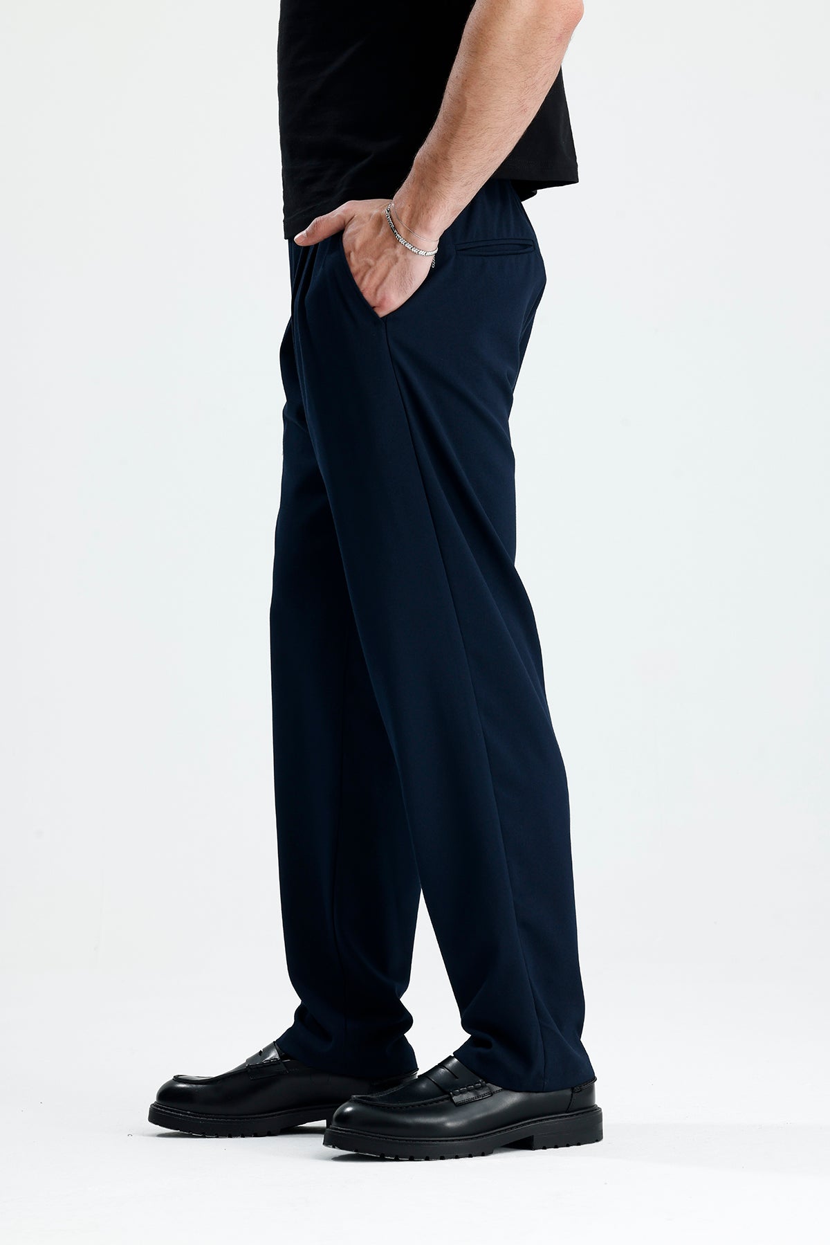 NEXT Story Relaxed Fit Pileli Kumaş Pantolon