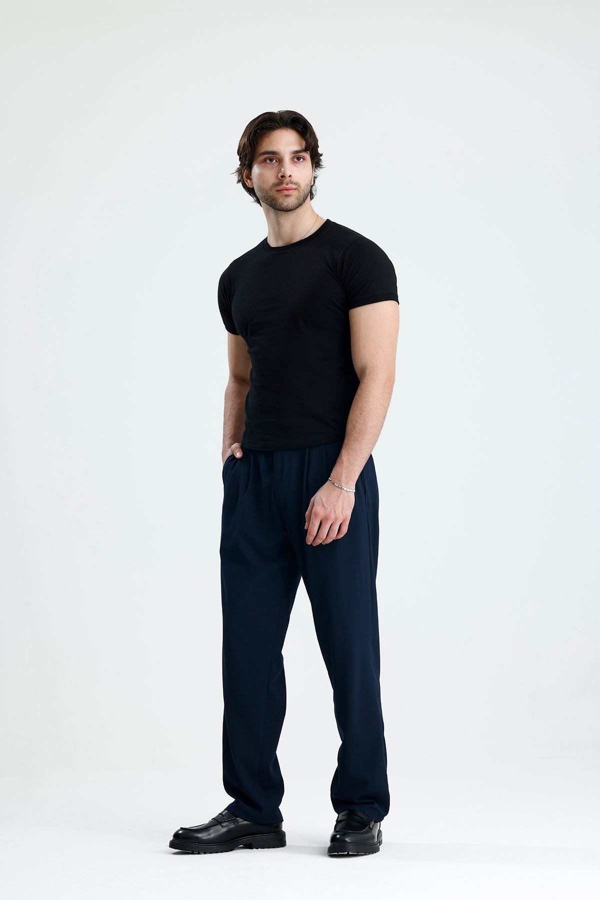 NEXT Story Relaxed Fit Pileli Kumaş Pantolon