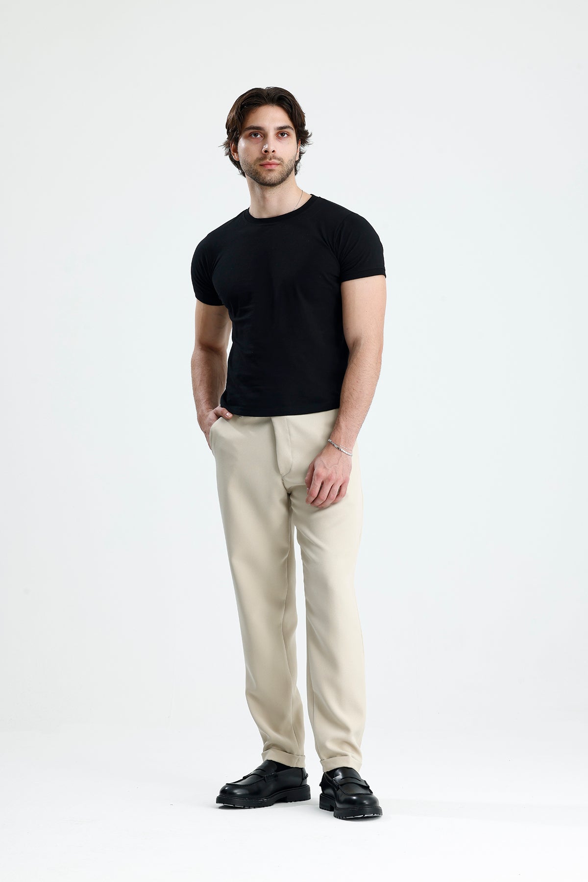 NEXT Story Duble Paça Regular Fit Kumaş Pantolon