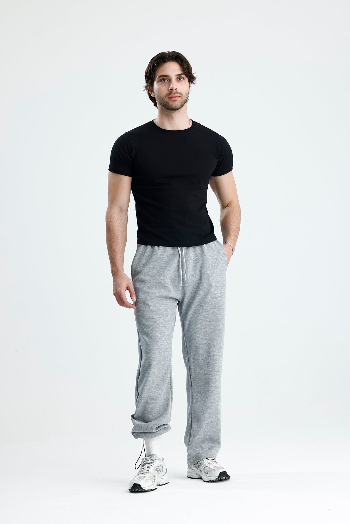 Mevsimlik Ayarlanabilir Paça Premium Oversize Eşofman Altı