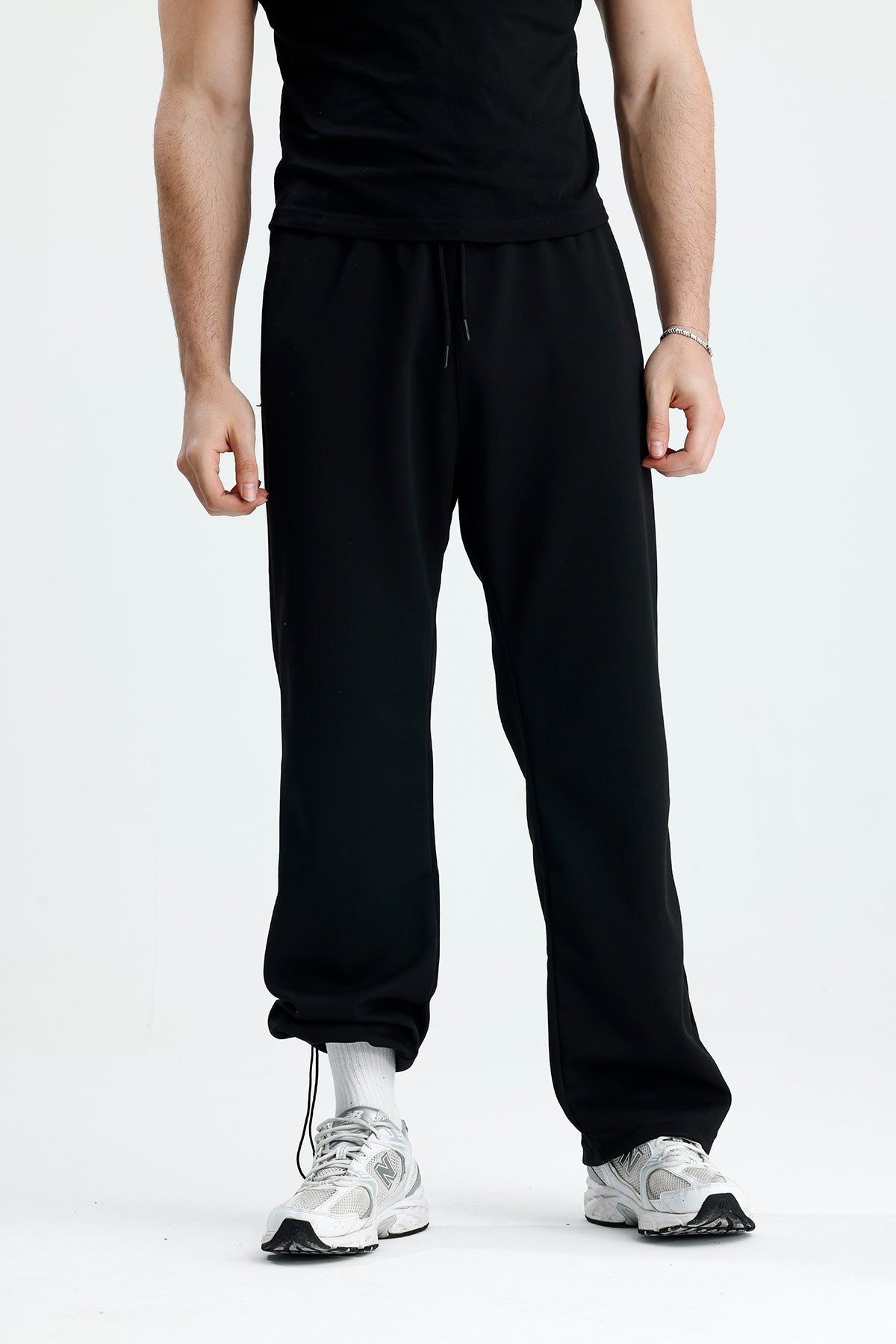 Mevsimlik Ayarlanabilir Paça Premium Oversize Eşofman Altı