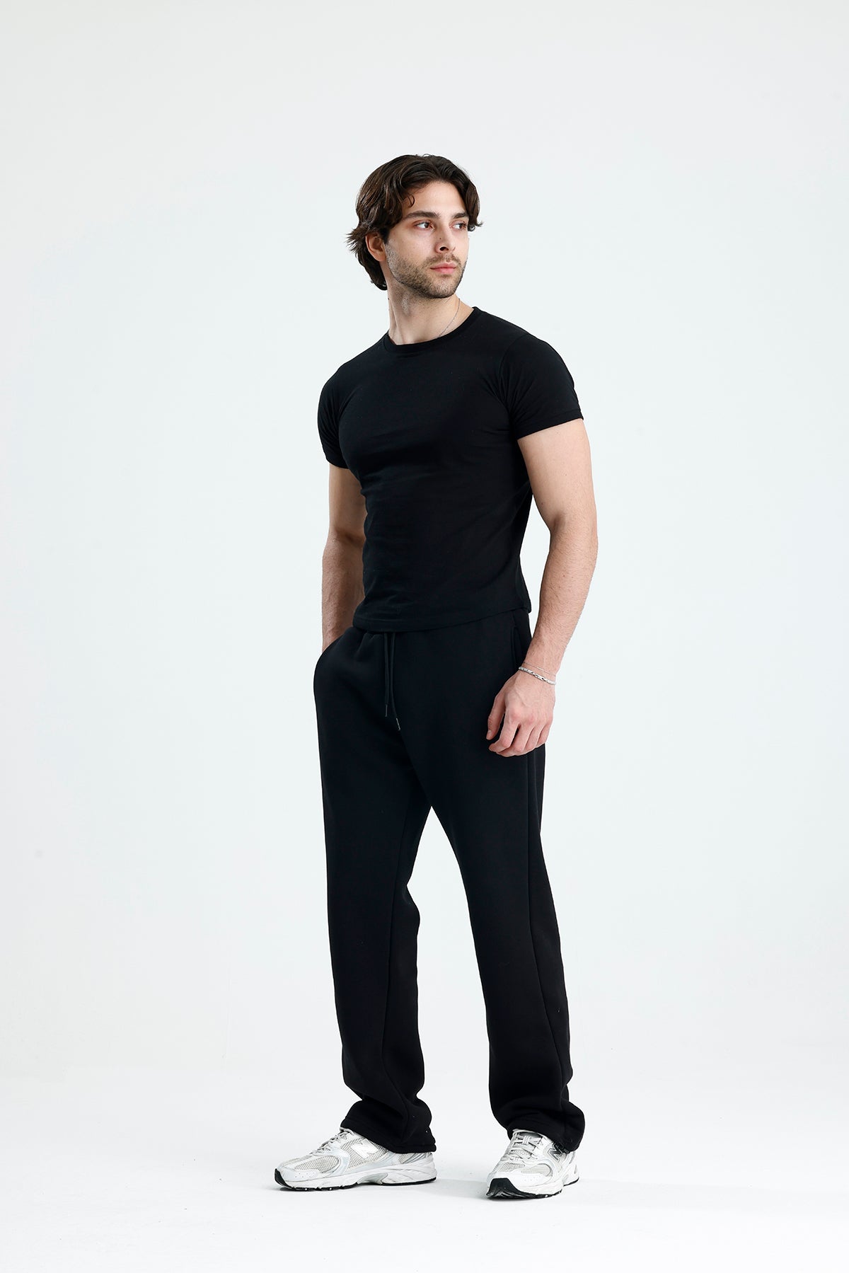 Kışlık Ayarlanabilir Paça Premium Oversize Eşofman Altı