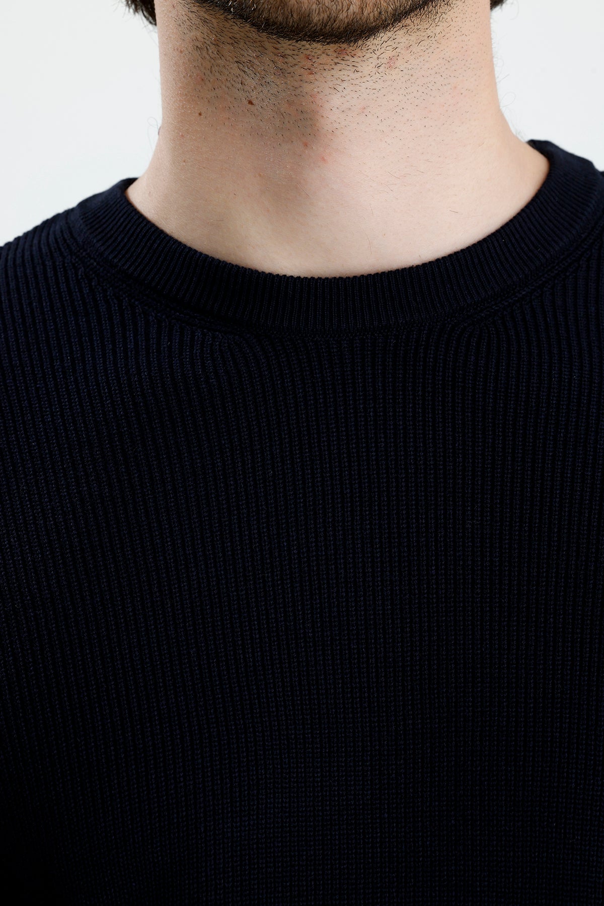 Bisiklet Yaka Premium Selanik Örgü Triko Kazak