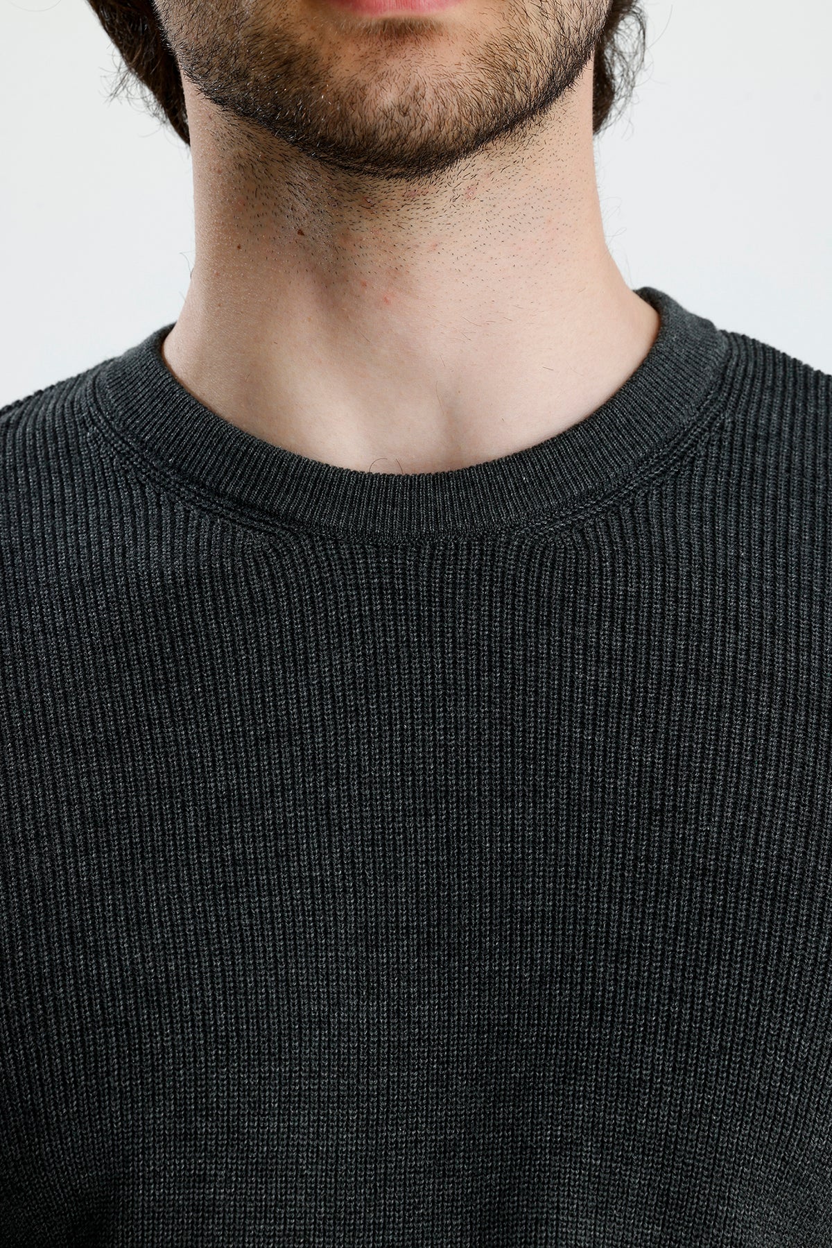 Bisiklet Yaka Premium Selanik Örgü Triko Kazak