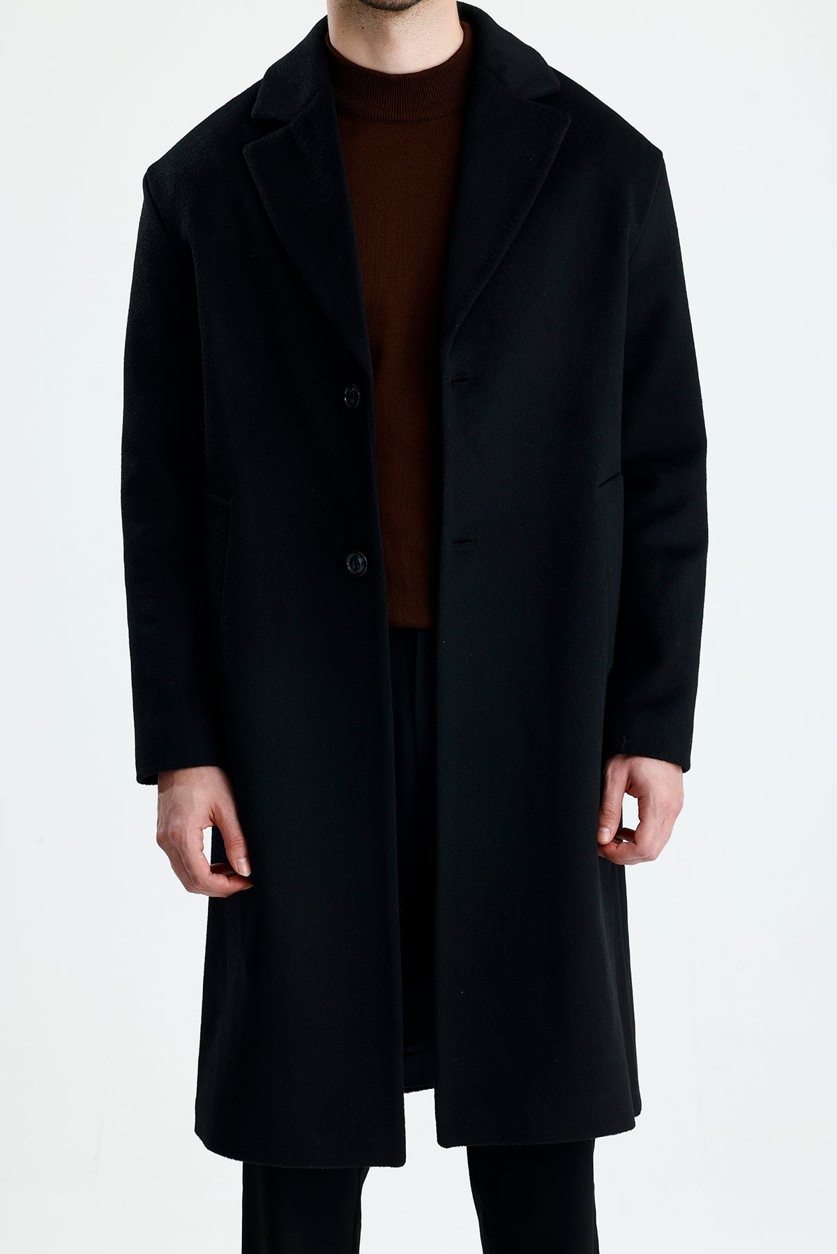 NEXT Rahat Kesim Premium Kaşe Kaban