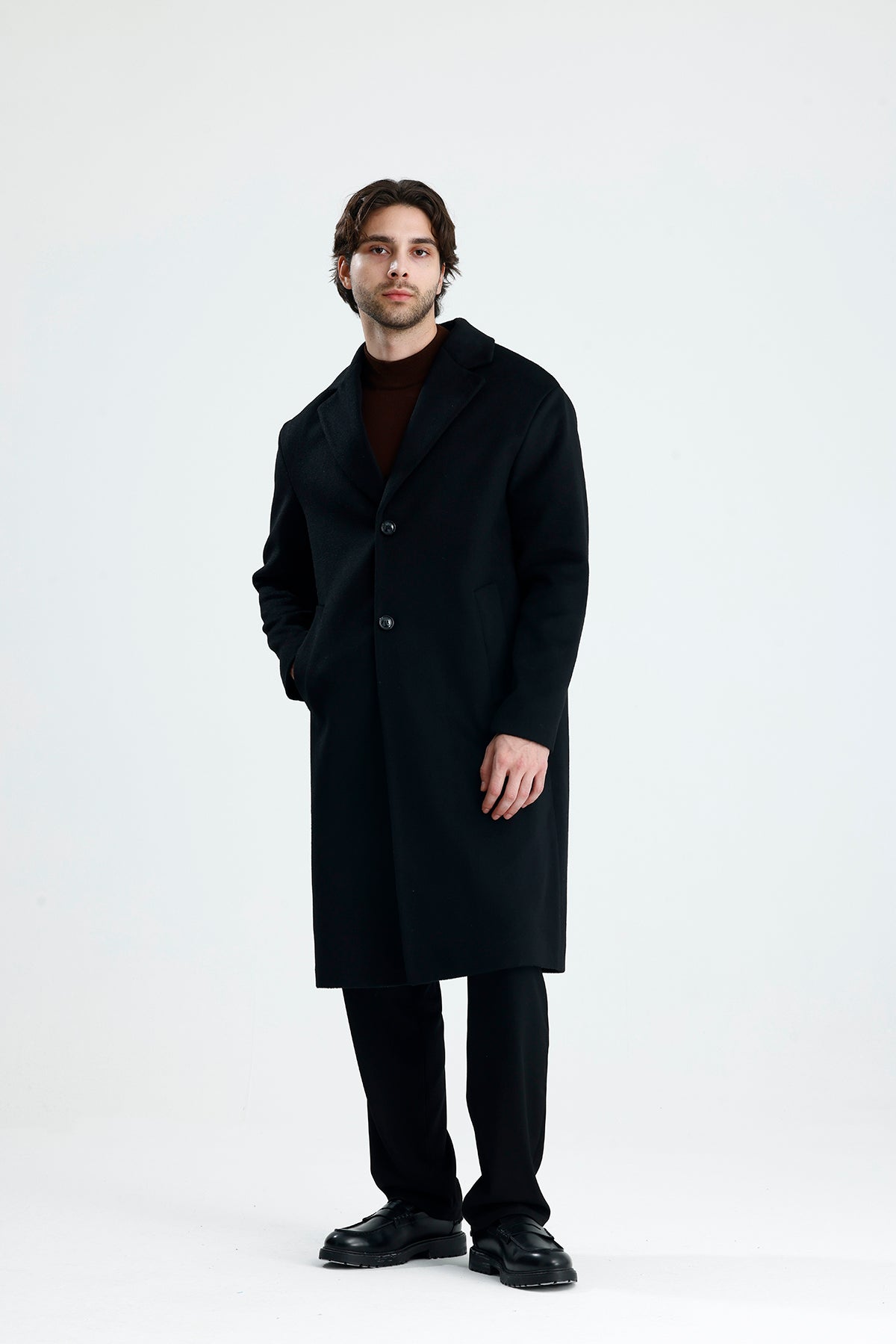 NEXT Rahat Kesim Premium Kaşe Kaban