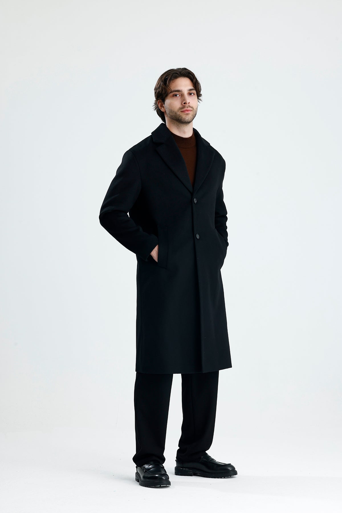 NEXT Rahat Kesim Premium Kaşe Kaban