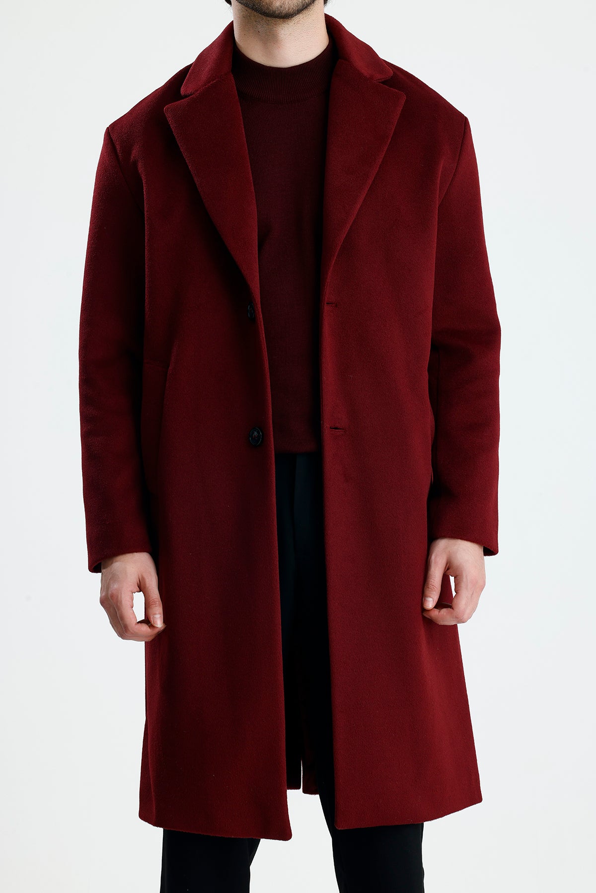 NEXT Rahat Kesim Premium Kaşe Kaban