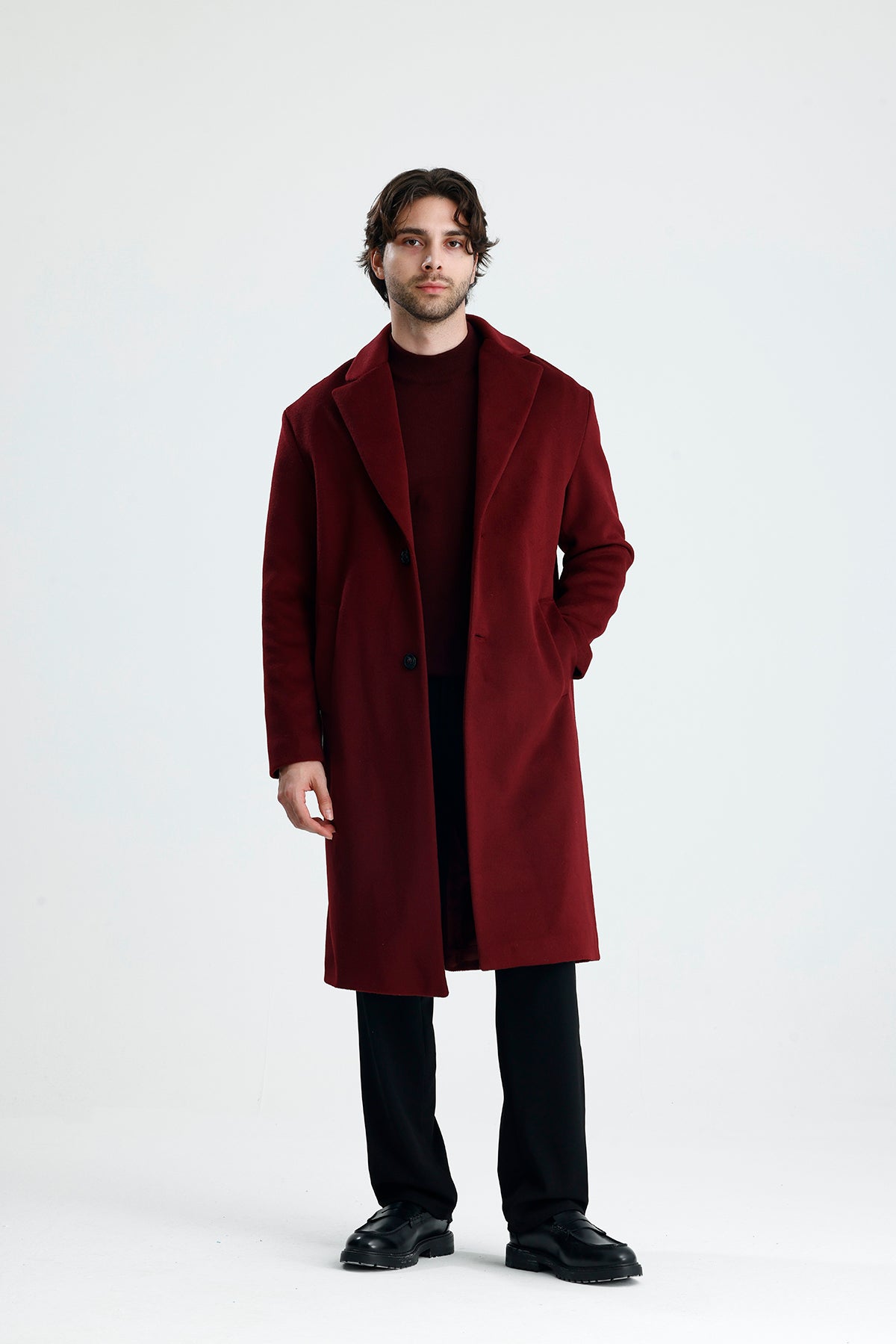 NEXT Rahat Kesim Premium Kaşe Kaban