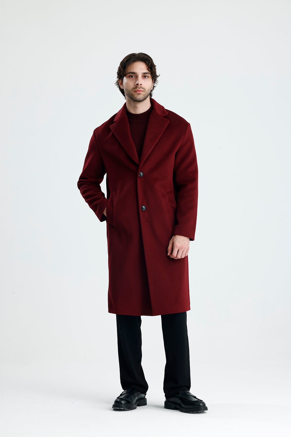 NEXT Rahat Kesim Premium Kaşe Kaban