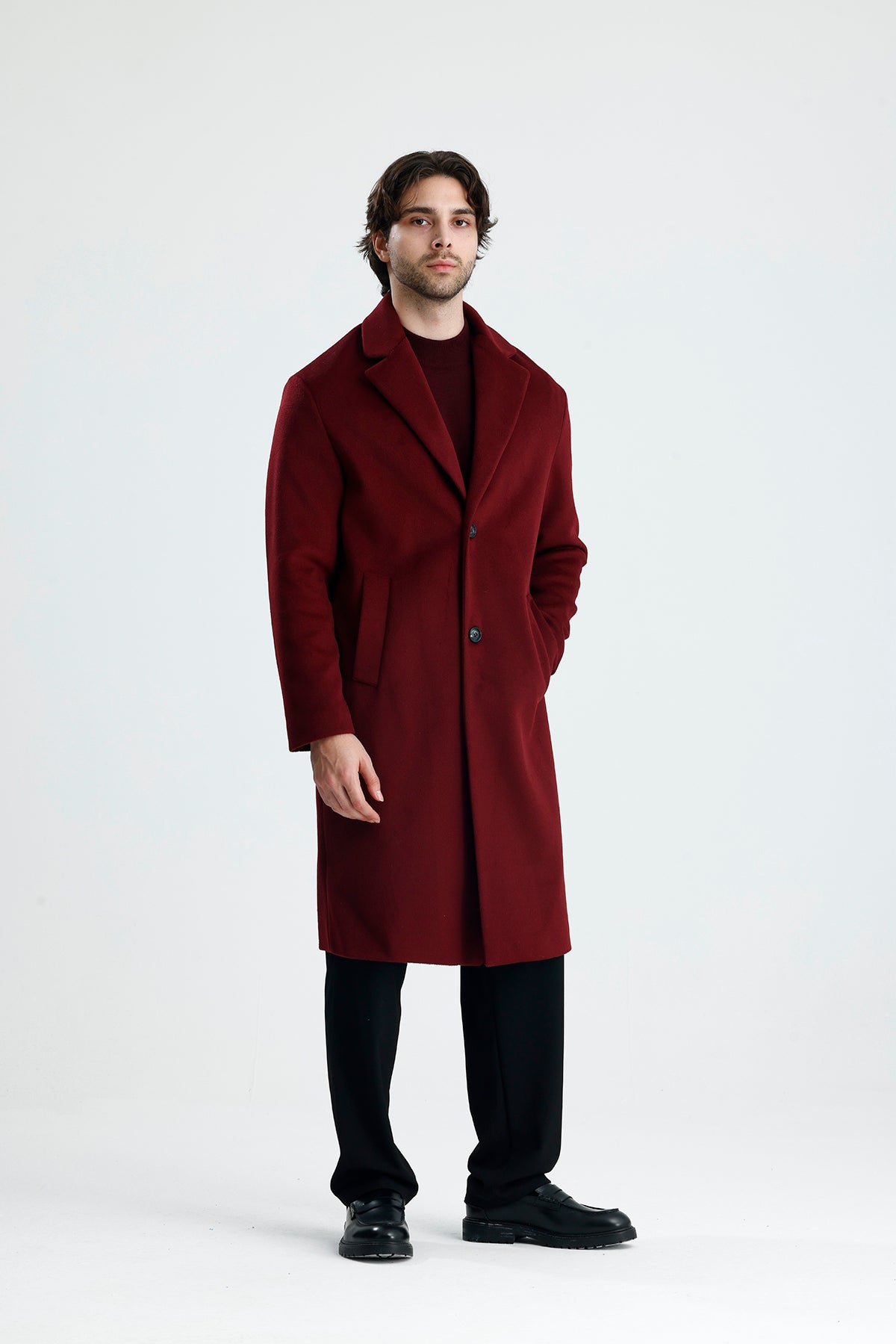 NEXT Rahat Kesim Premium Kaşe Kaban