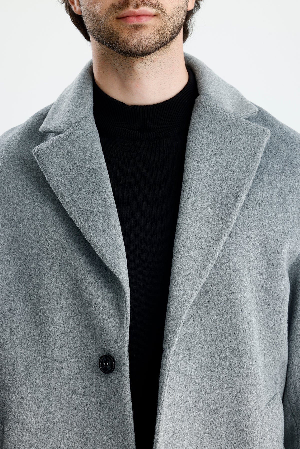 NEXT Rahat Kesim Premium Kaşe Kaban