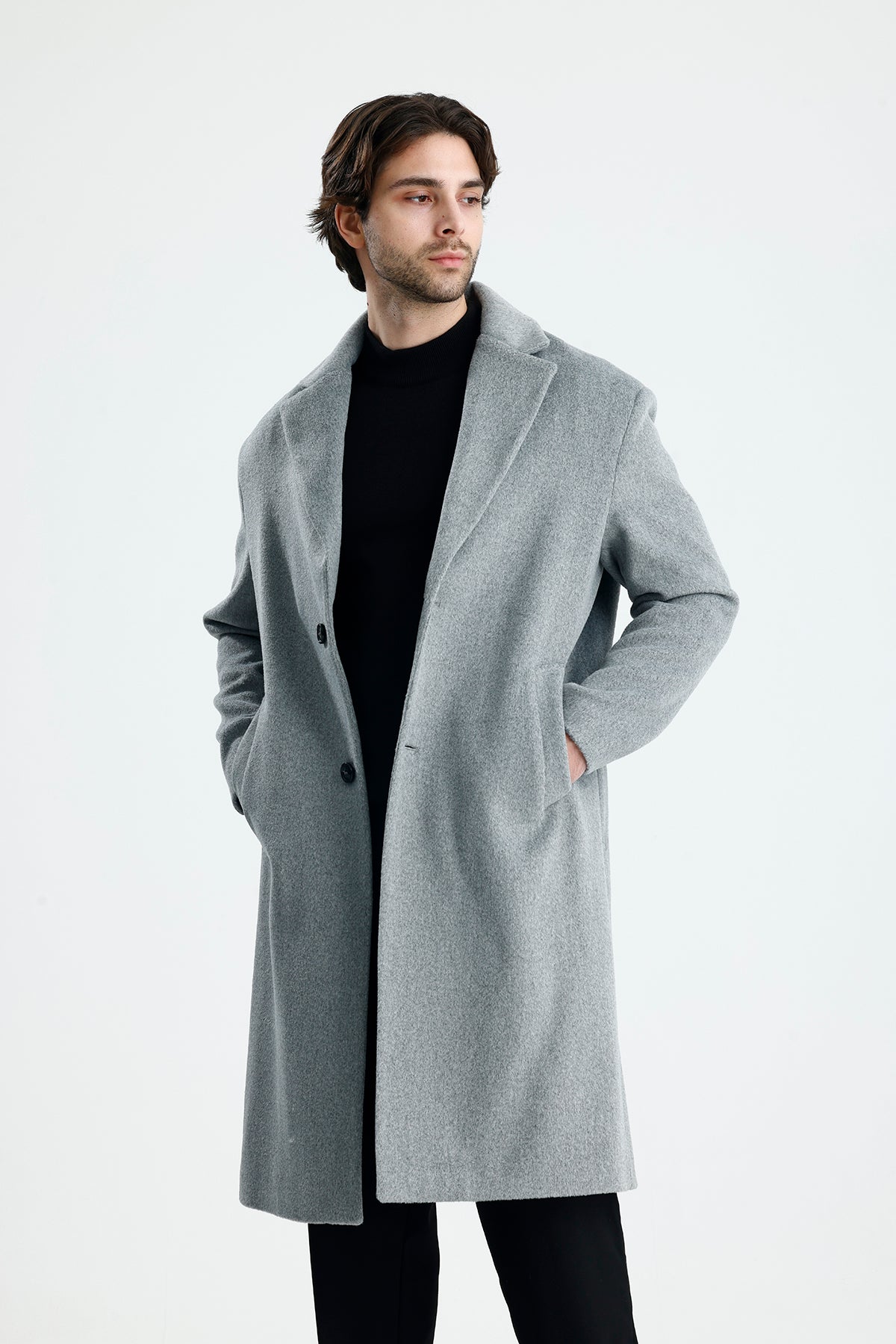 NEXT Rahat Kesim Premium Kaşe Kaban