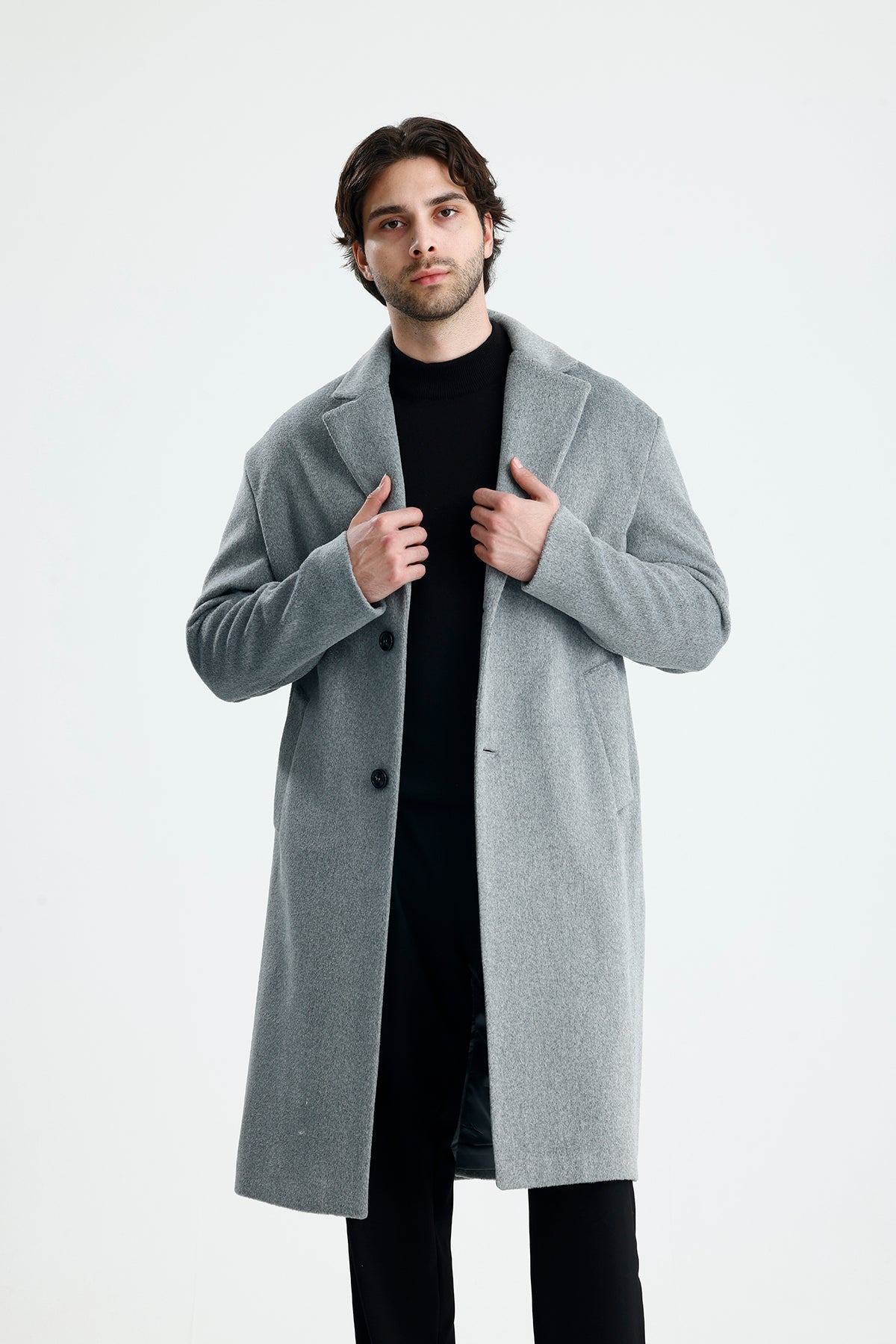 NEXT Rahat Kesim Premium Kaşe Kaban