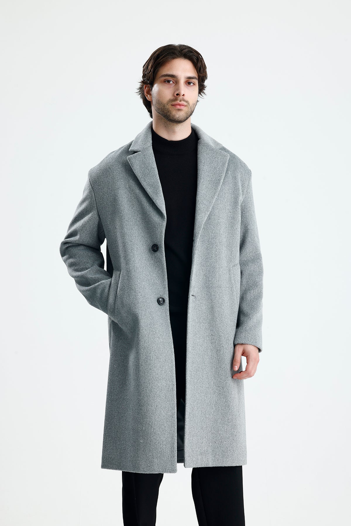 NEXT Rahat Kesim Premium Kaşe Kaban