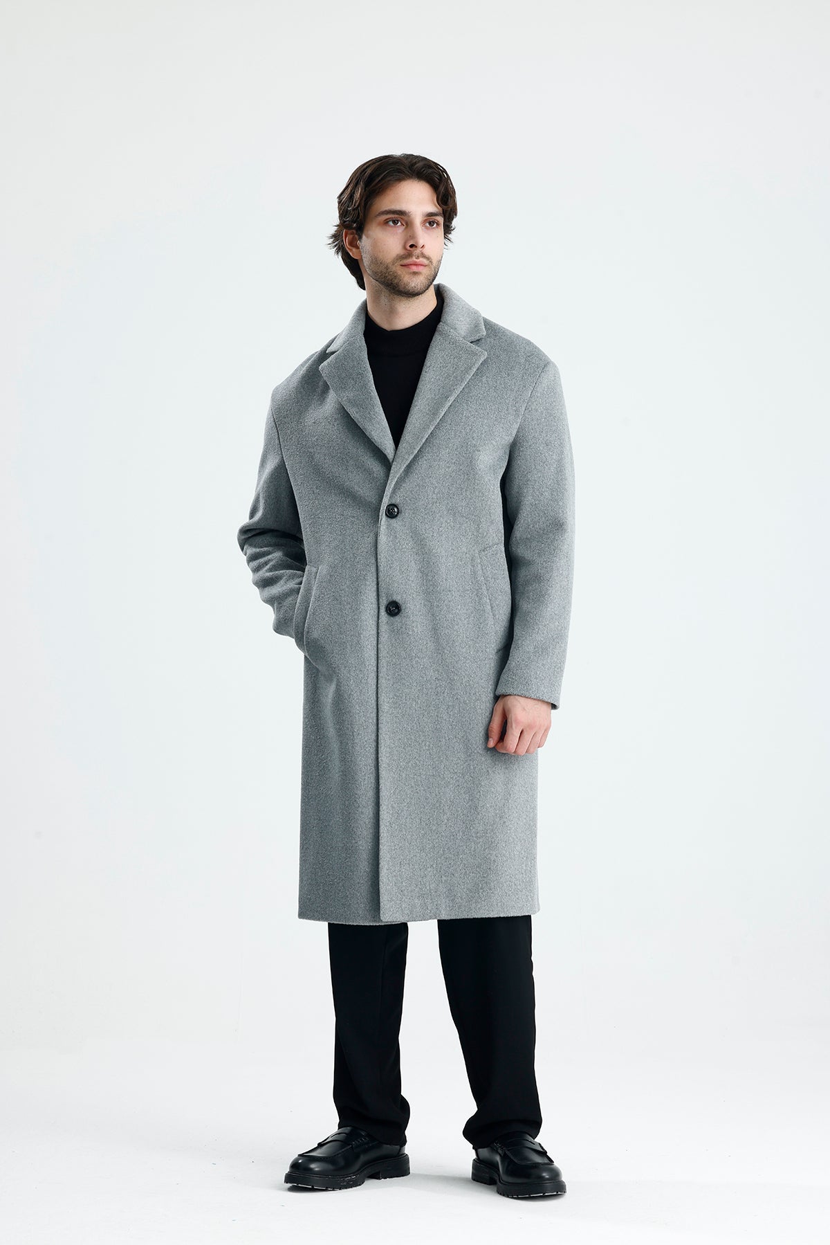 NEXT Rahat Kesim Premium Kaşe Kaban