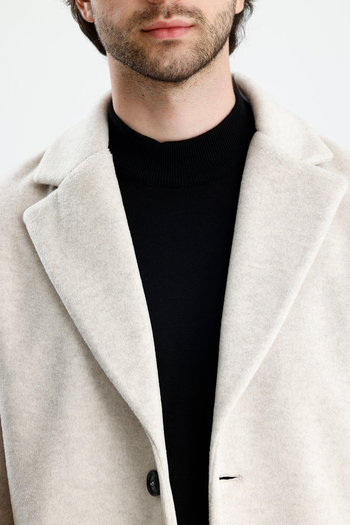 NEXT Rahat Kesim Premium Kaşe Kaban