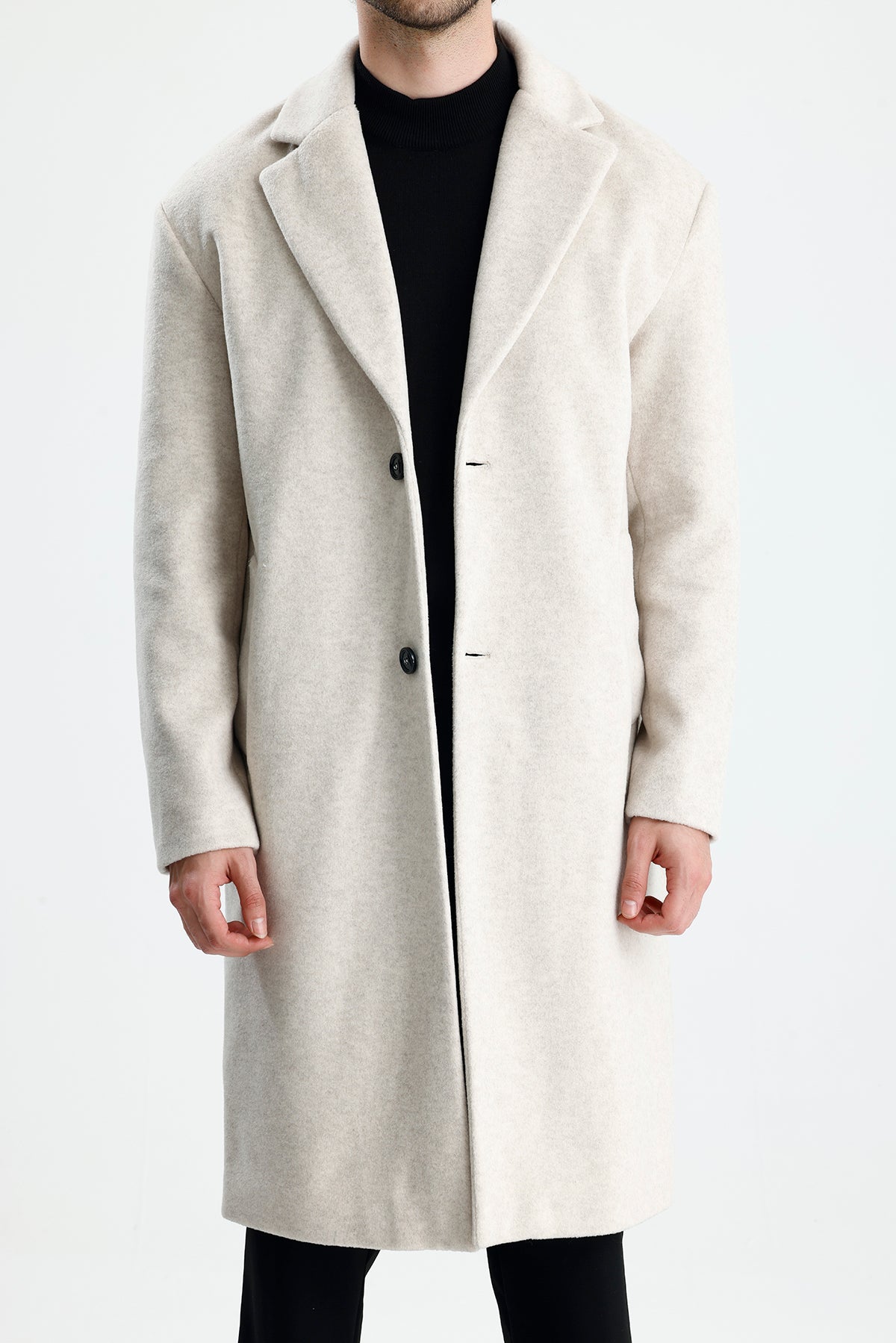 NEXT Rahat Kesim Premium Kaşe Kaban