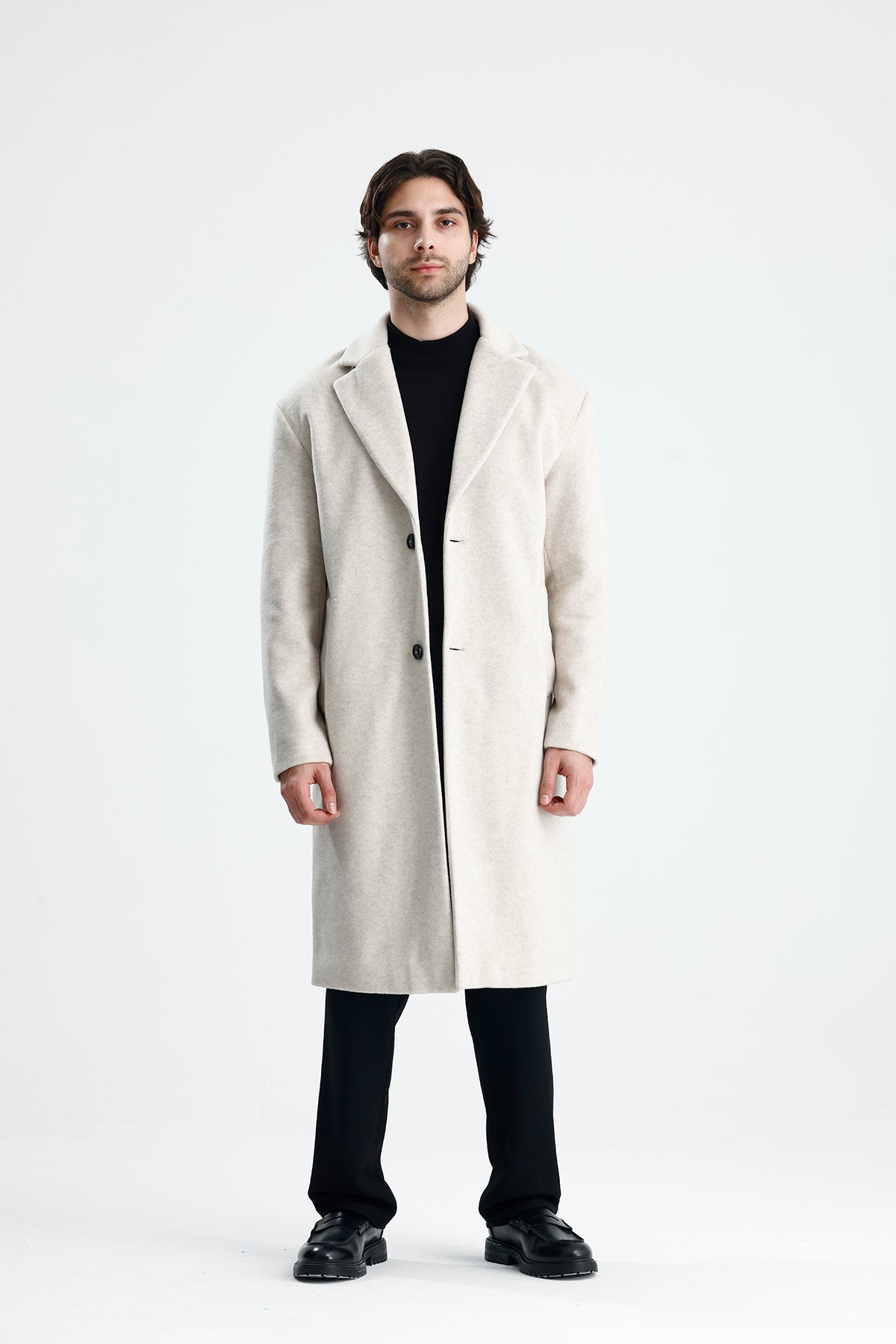 NEXT Rahat Kesim Premium Kaşe Kaban