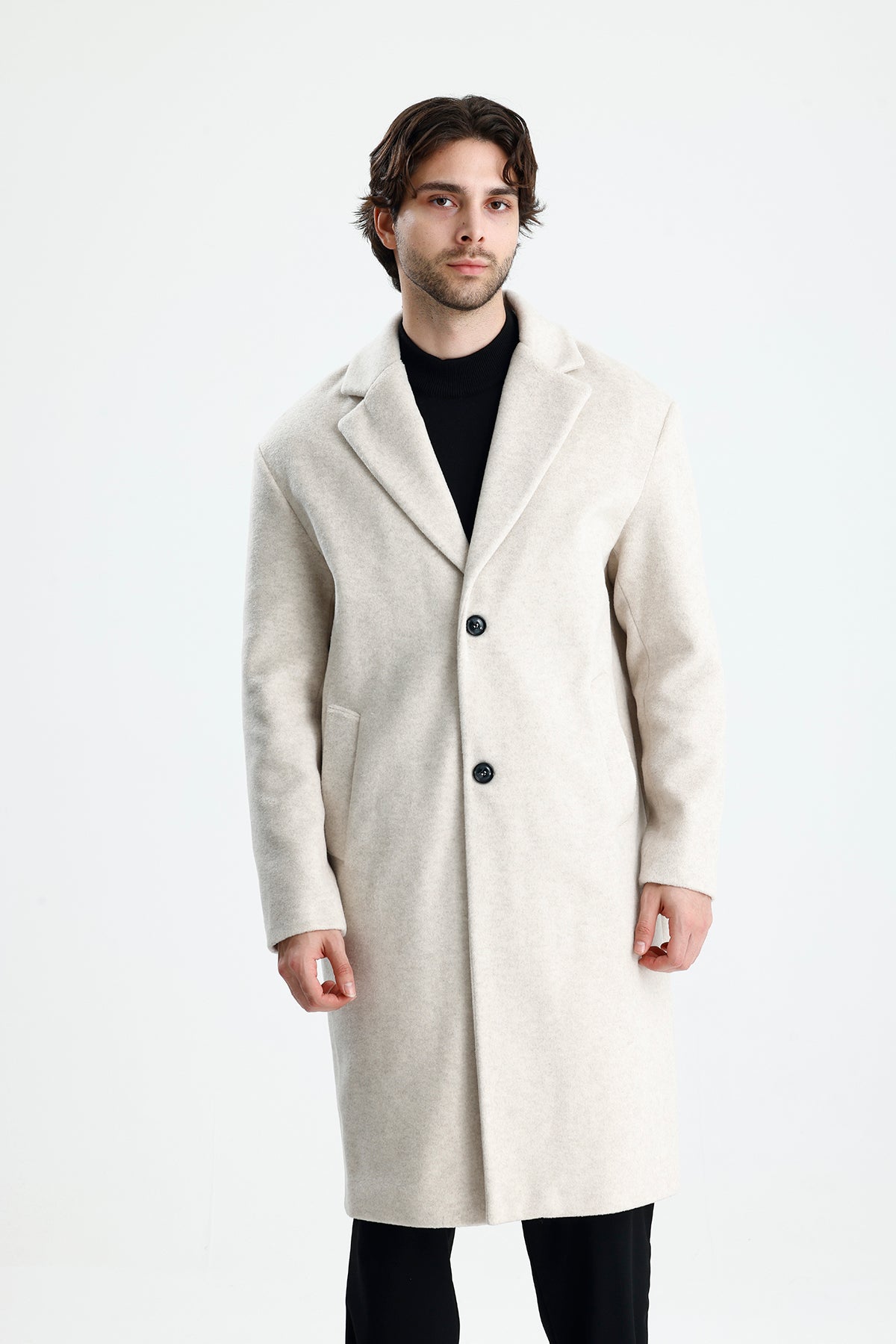 NEXT Rahat Kesim Premium Kaşe Kaban