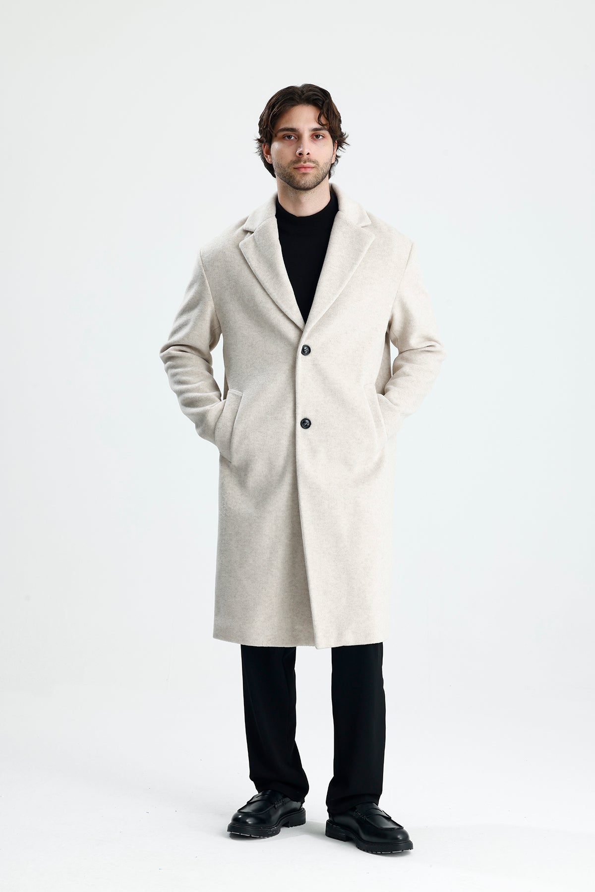 NEXT Rahat Kesim Premium Kaşe Kaban