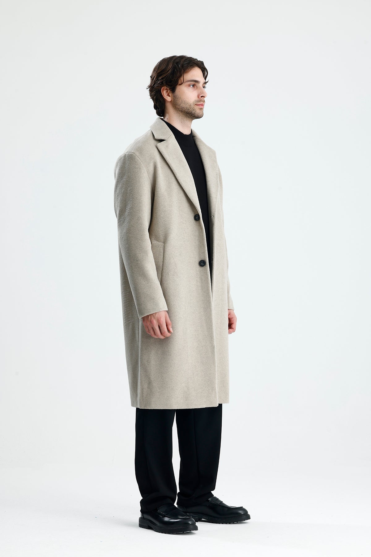 NEXT Rahat Kesim Premium Kaşe Kaban