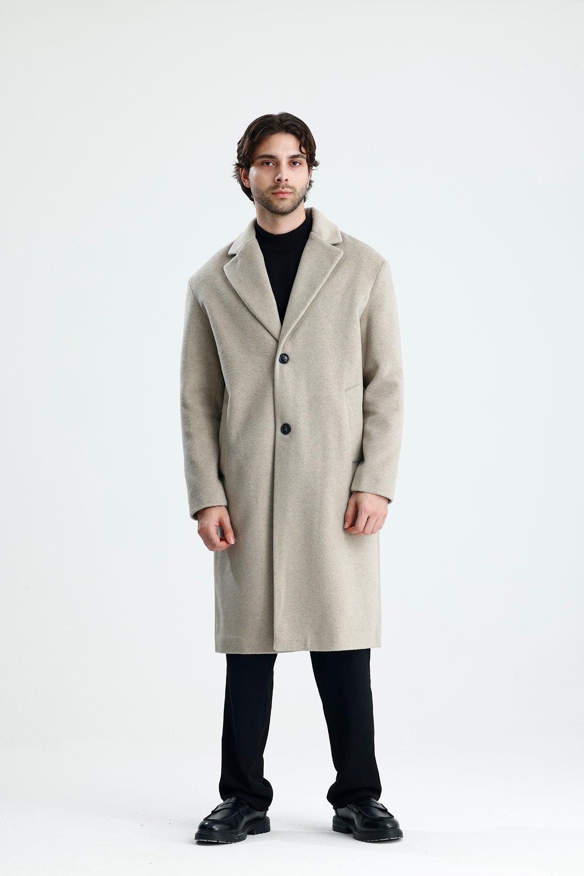 NEXT Rahat Kesim Premium Kaşe Kaban