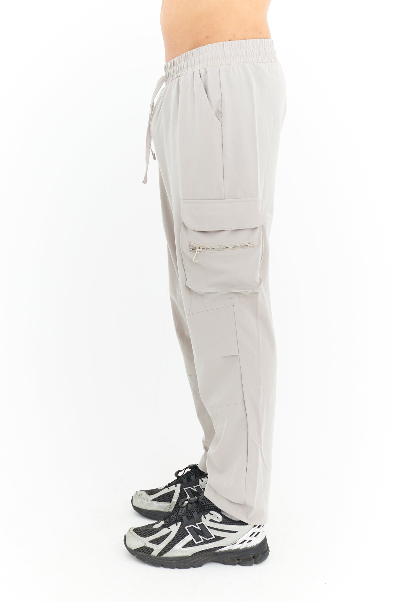 Likralı Paraşüt Kargo Pantolon