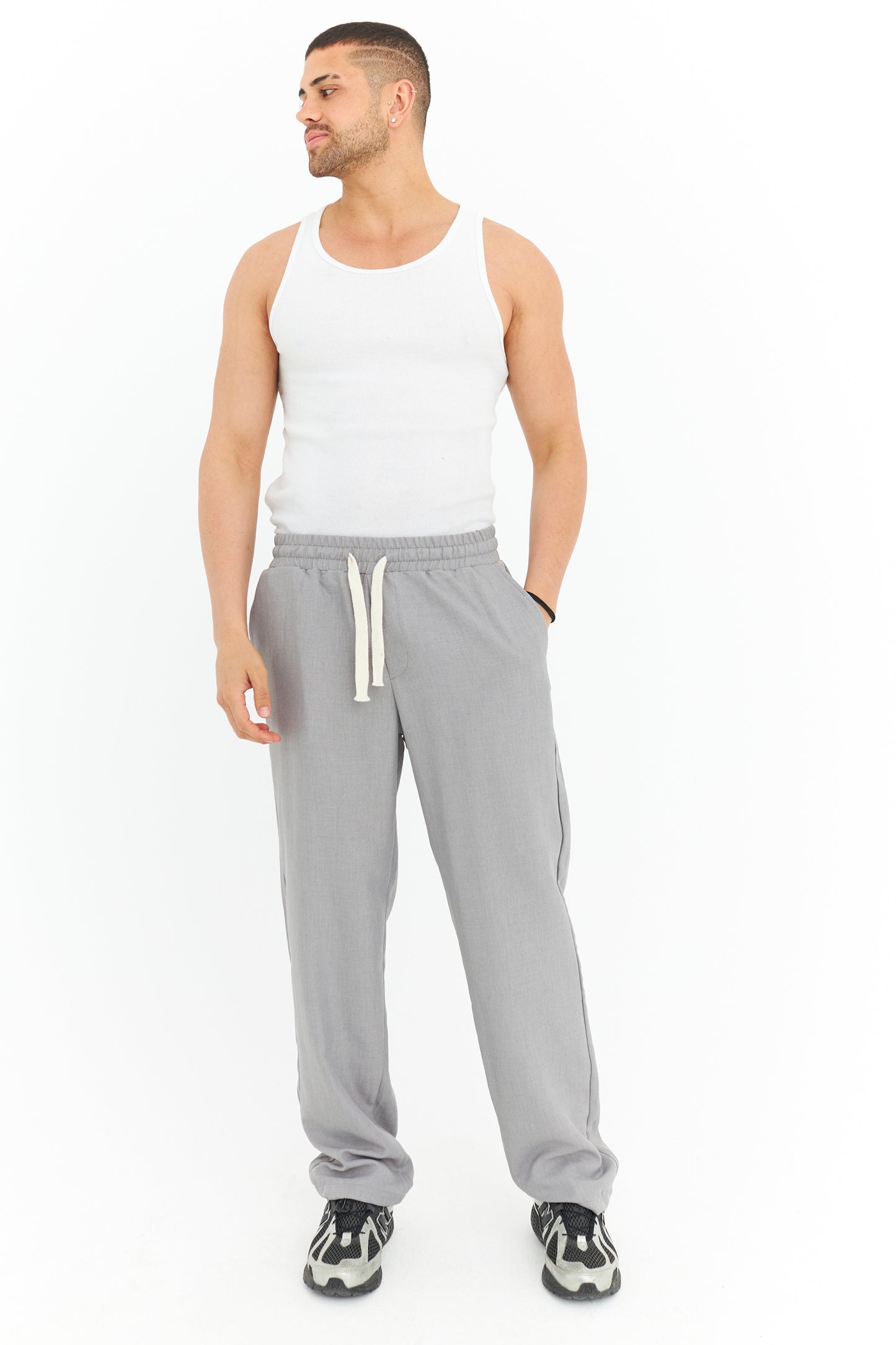 Rahat Kalıp Keten Jogger