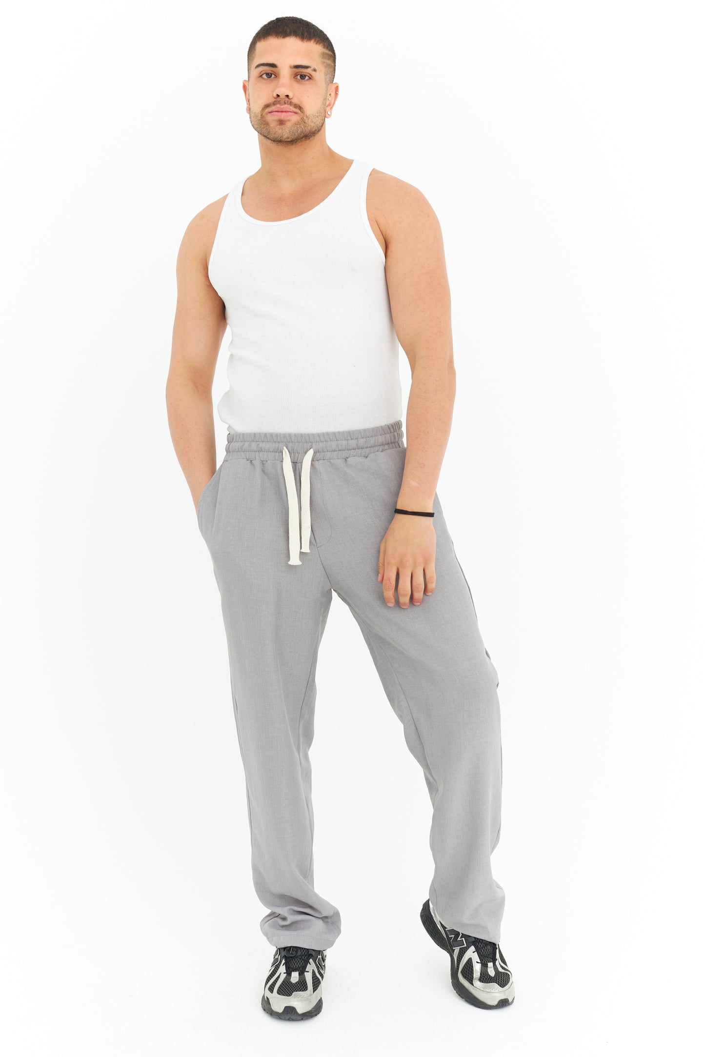 Rahat Kalıp Keten Jogger