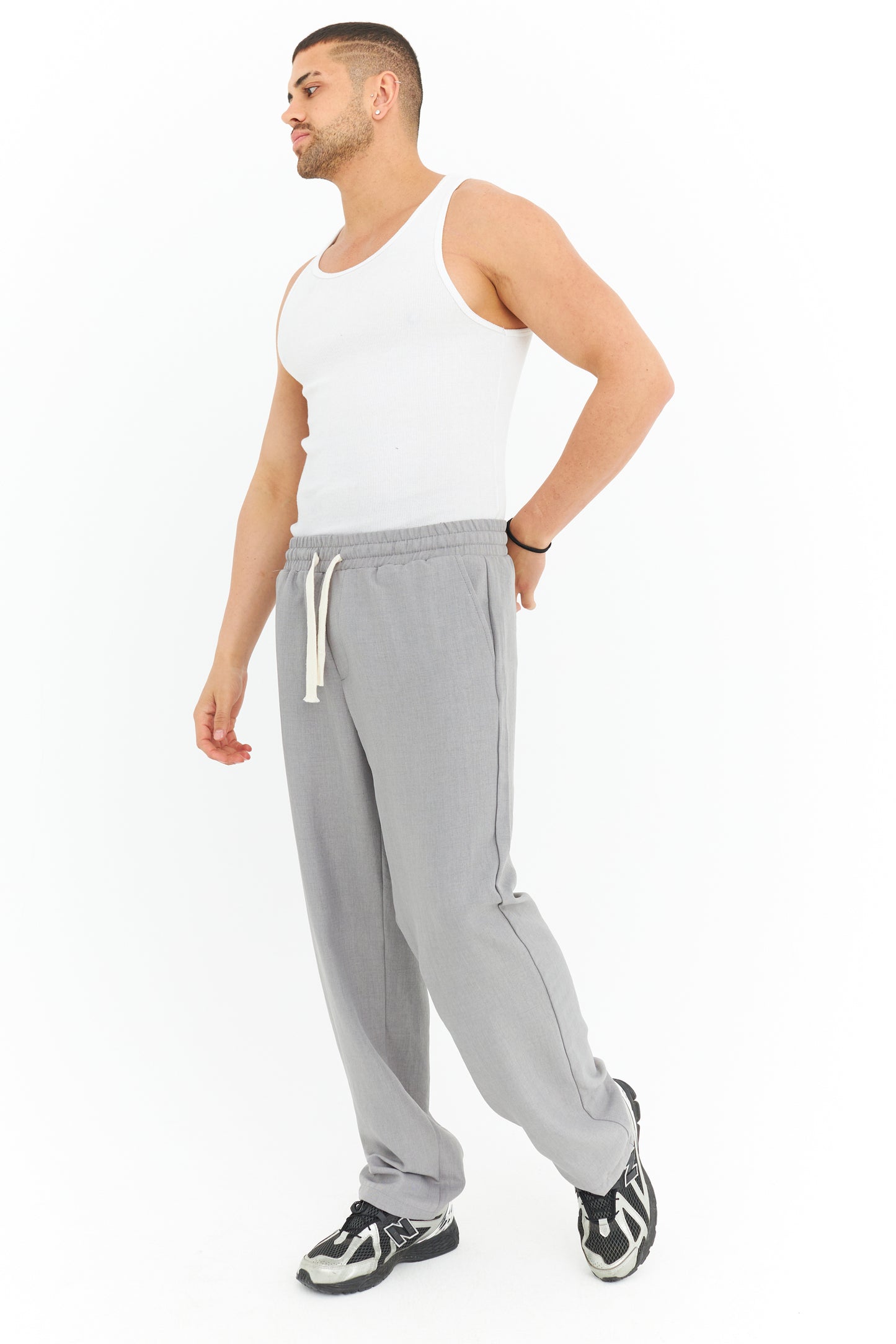 Rahat Kalıp Keten Jogger