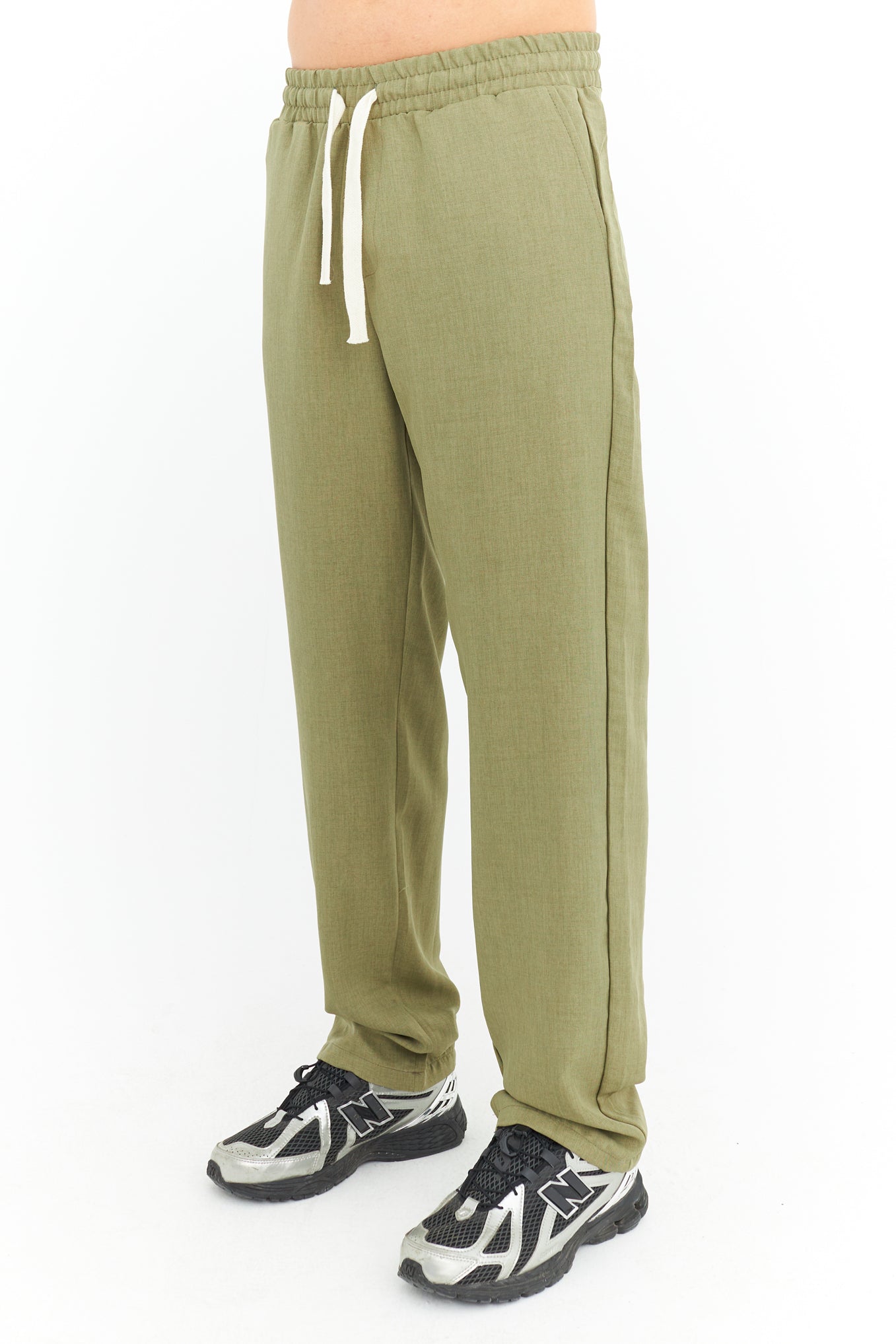 Rahat Kalıp Keten Jogger