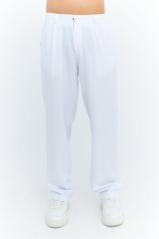 Baggy Fit Premium Keten pantolon