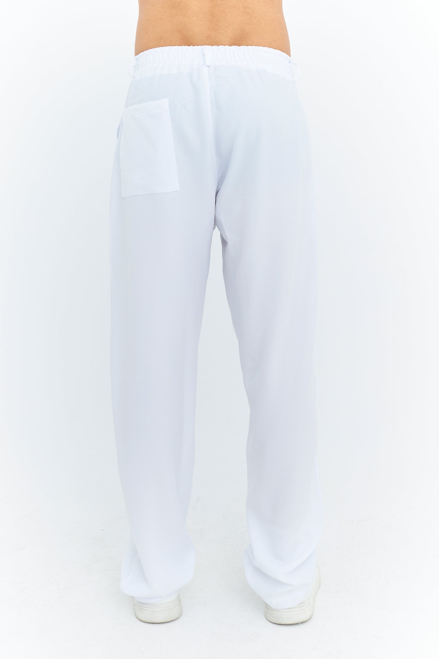 Baggy Fit Premium Keten pantolon