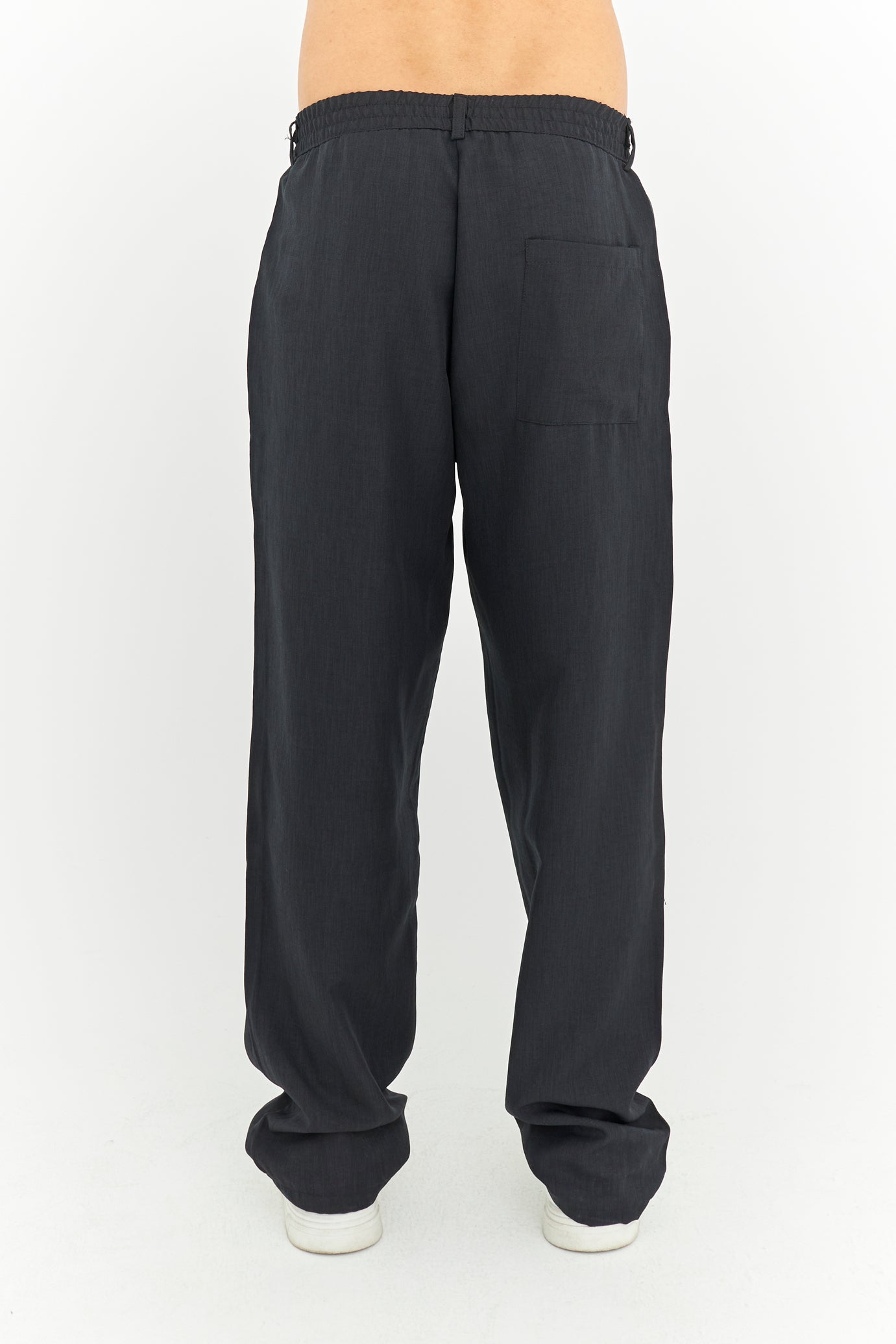 Baggy Fit Premium Keten pantolon