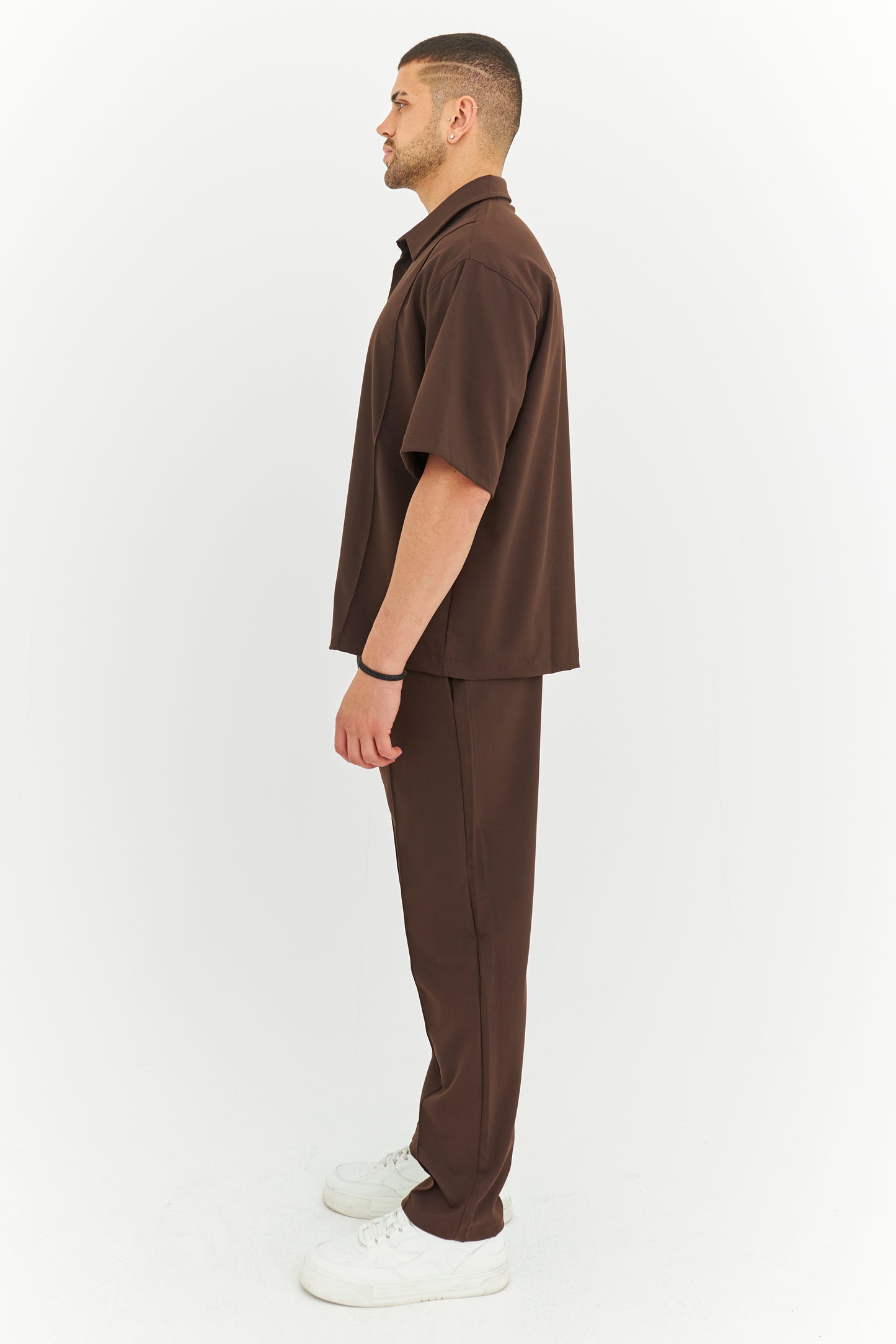 Biye Detay Pamuklu Kumaş Gömlek