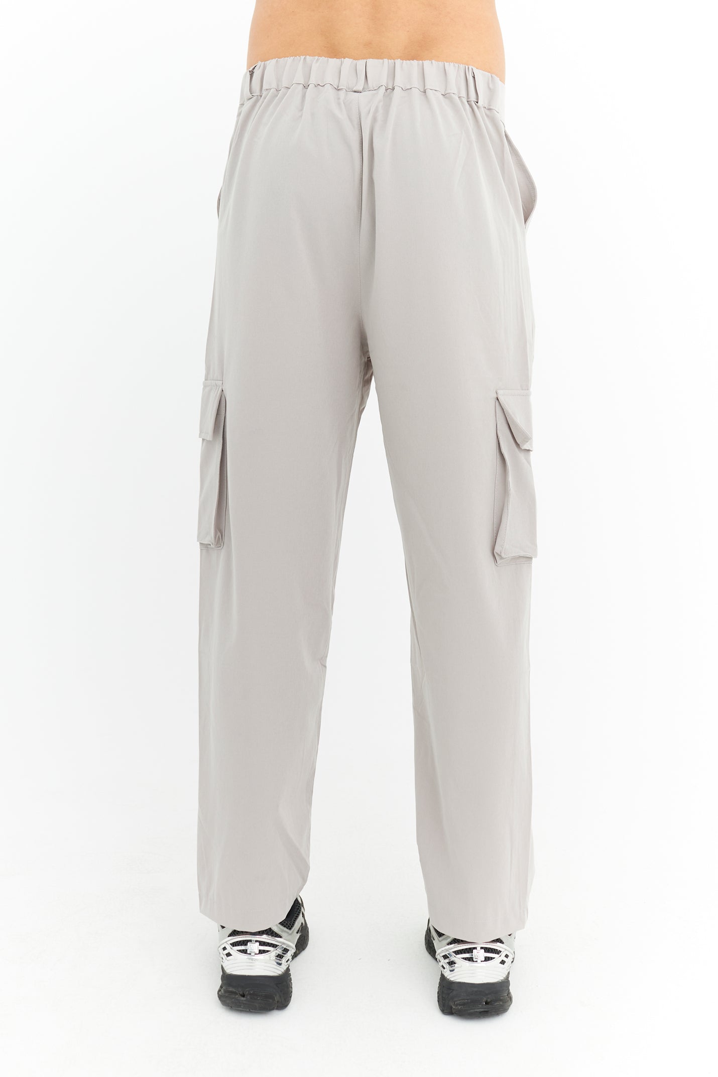 Premium Likralı Kargo Cep Kumaş Pantolon