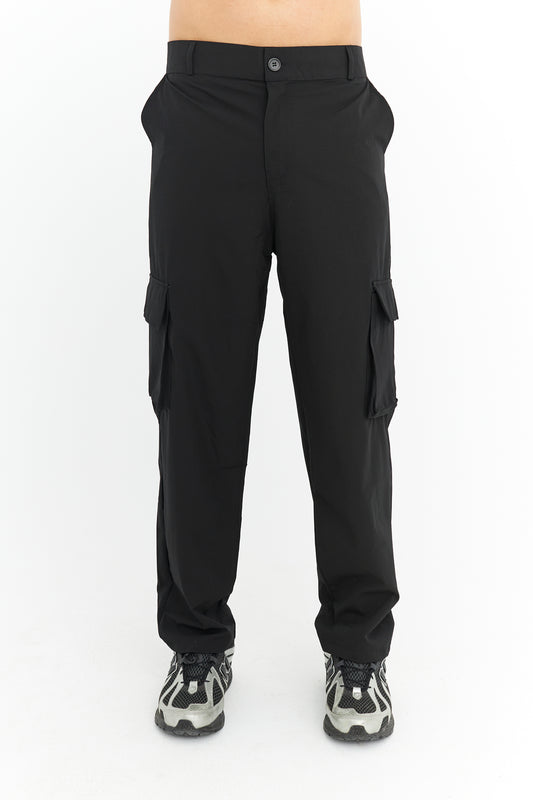 Premium Likralı Kargo Cep Kumaş Pantolon