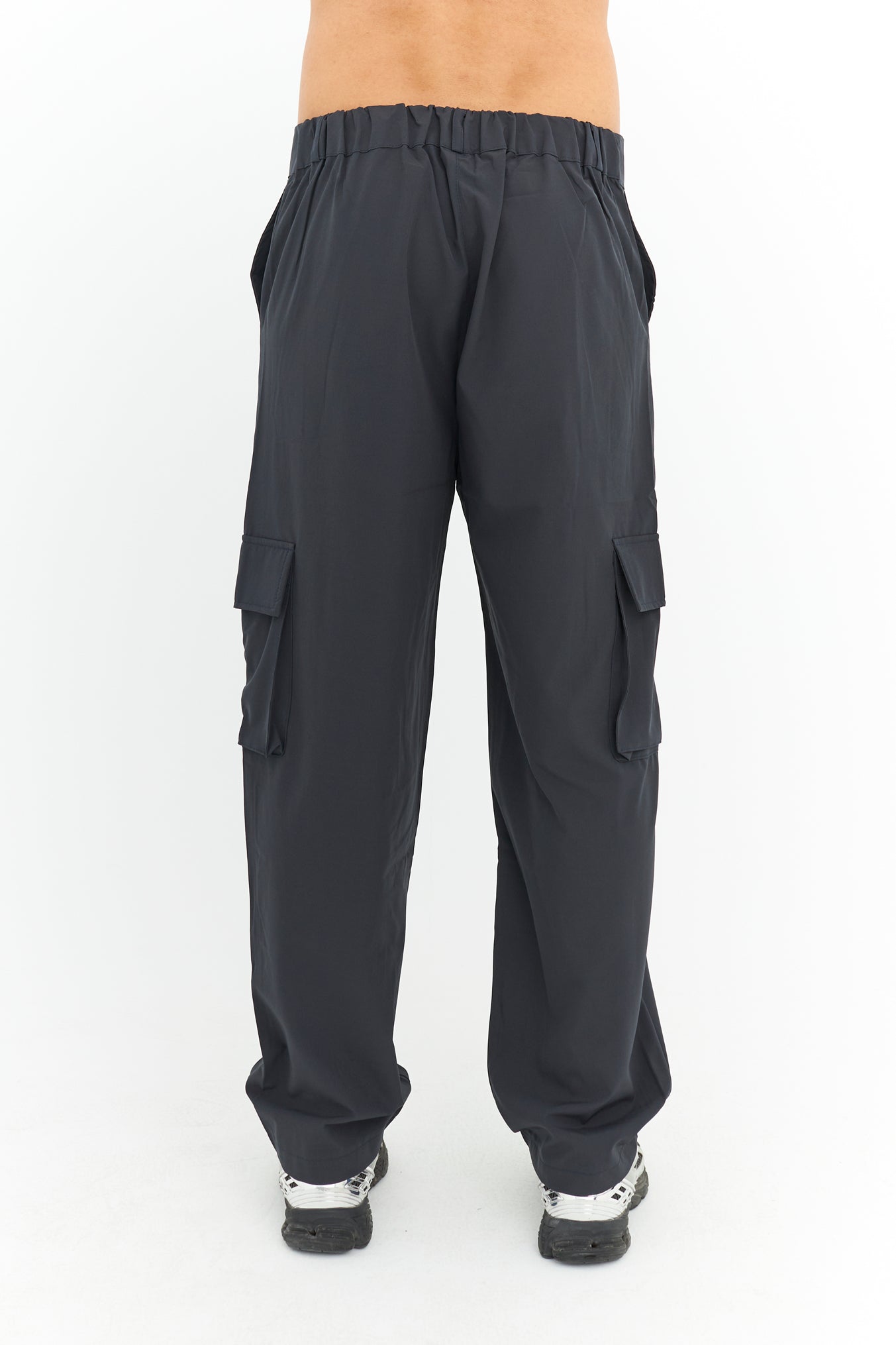 Premium Likralı Kargo Cep Kumaş Pantolon