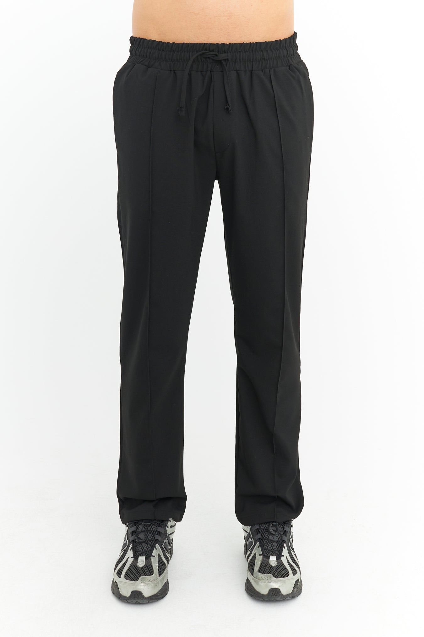 Biye Detay Regular Fit Basic Kumaş Pantolon