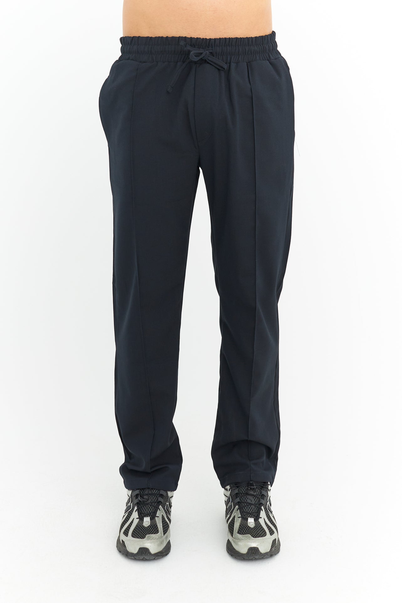 Biye Detay Regular Fit Basic Kumaş Pantolon